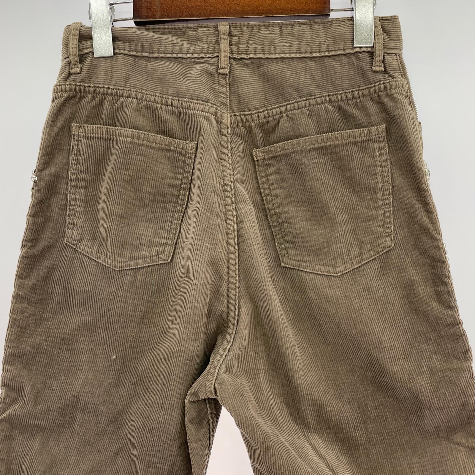 パンツ KAPITAL スタッズフレアコーデュロイパンツ S ブラウン S ブラウン