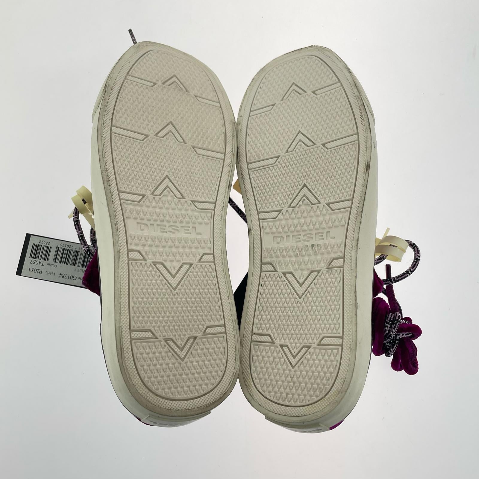 スニーカー DIESEL スニーカー ベルベット