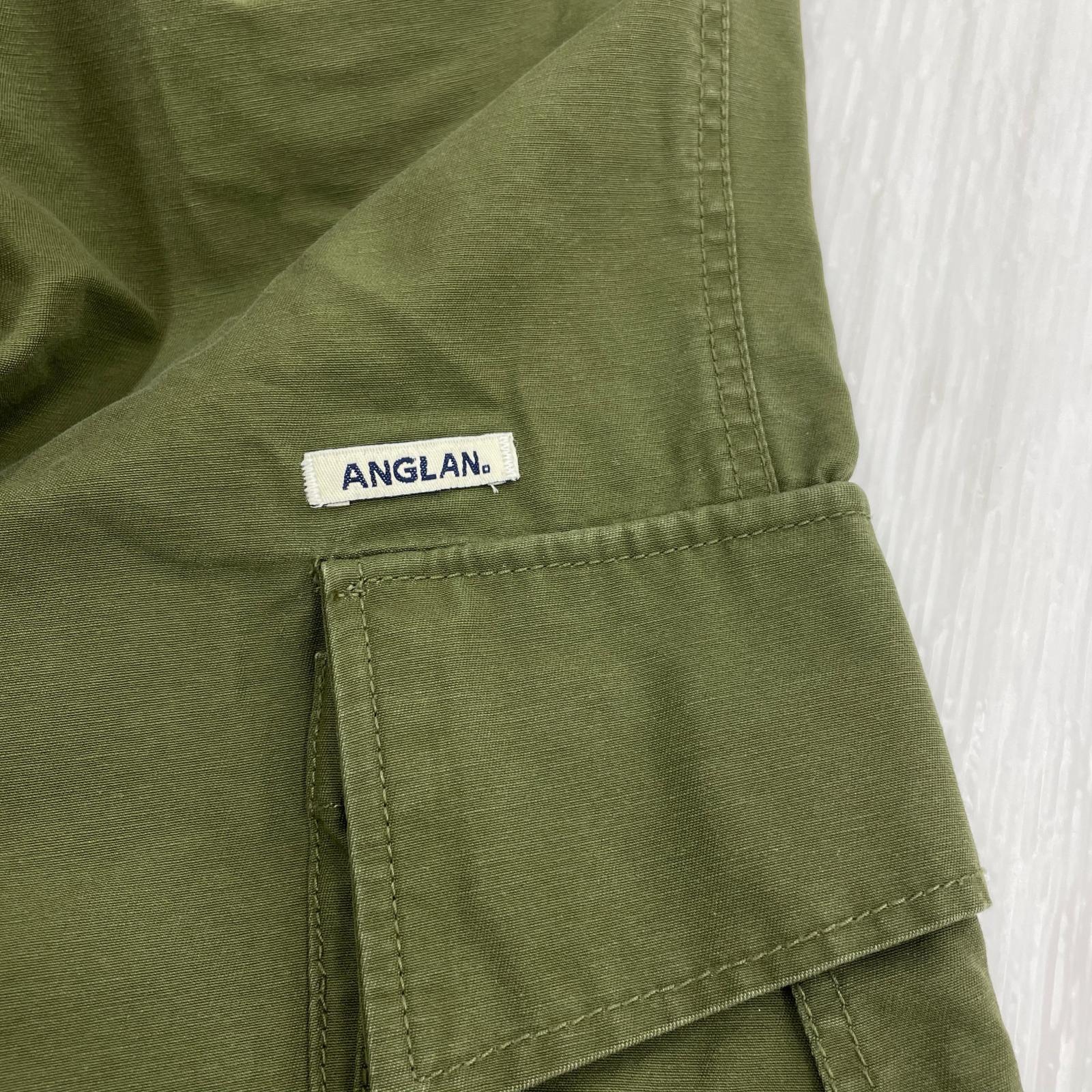 パンツ ANGLAN カーゴパンツ カーキ