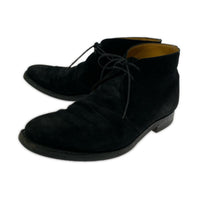 ブーツ Crockett & Jones EVESHAM チャッカブーツ ブラック