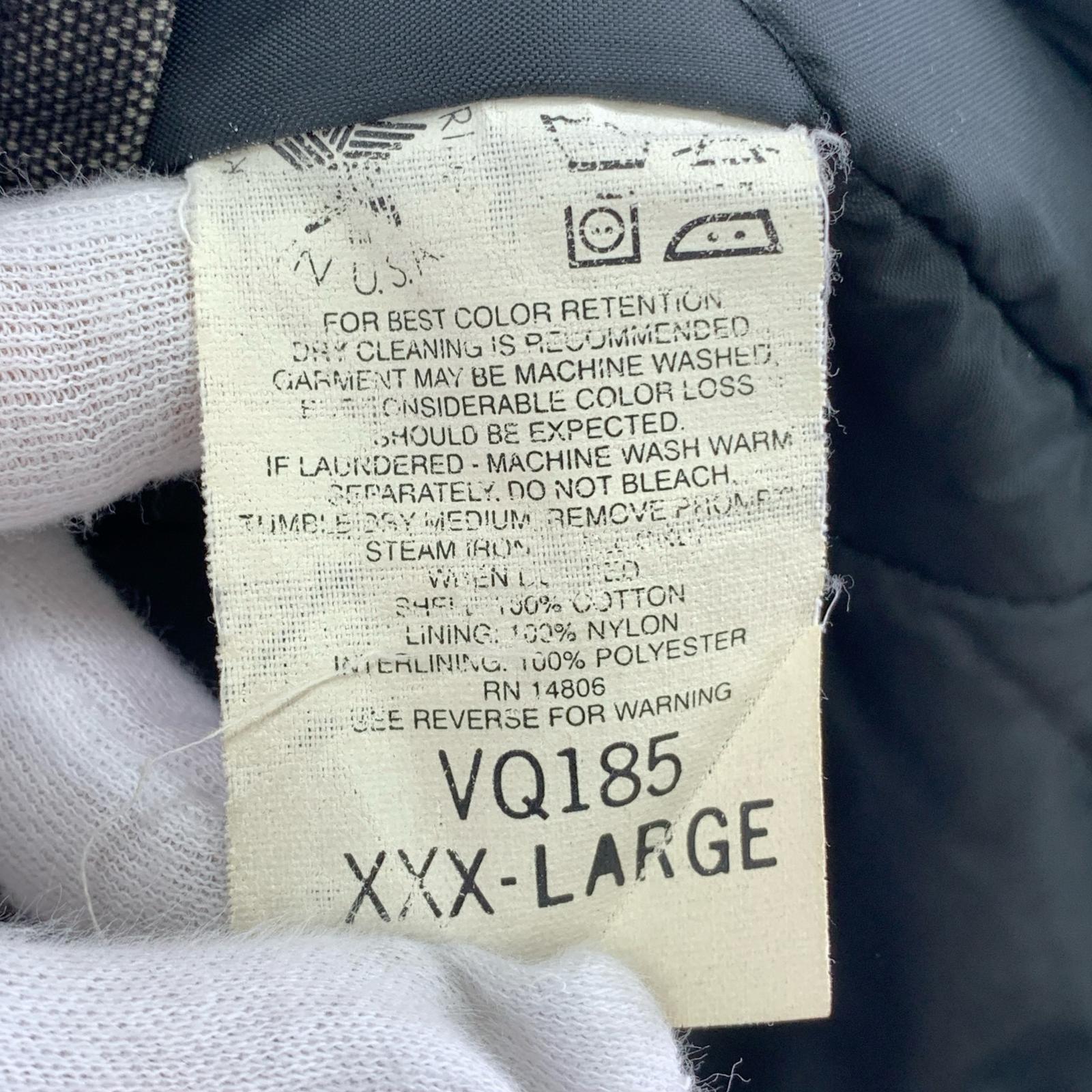 その他アウター ~90s 星タグ USA製 ダックベスト BLK XXXL ブラック