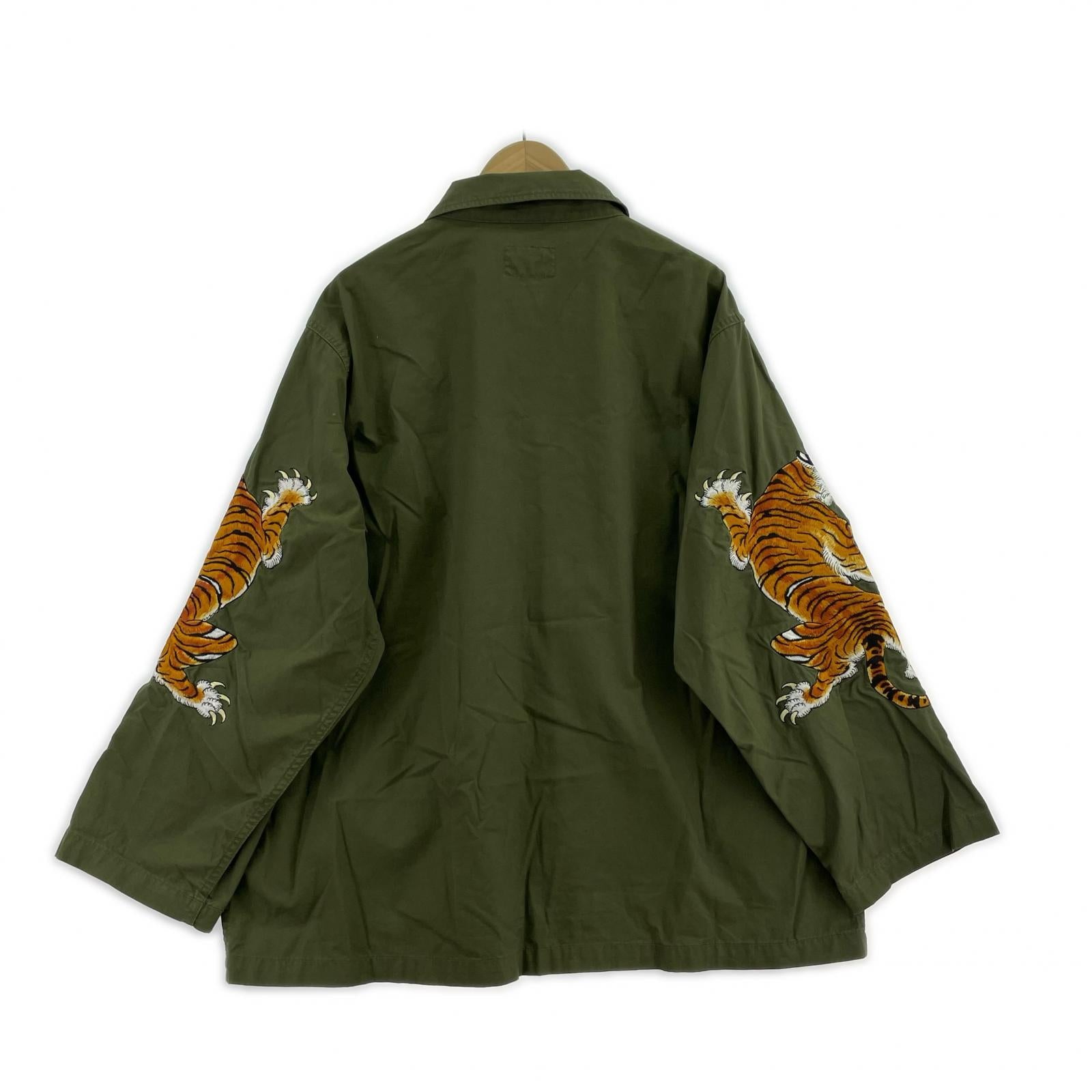 長袖シャツ WACKO MARIA 23SS TIM LEHI ARMY SHIRT-M M グリーン