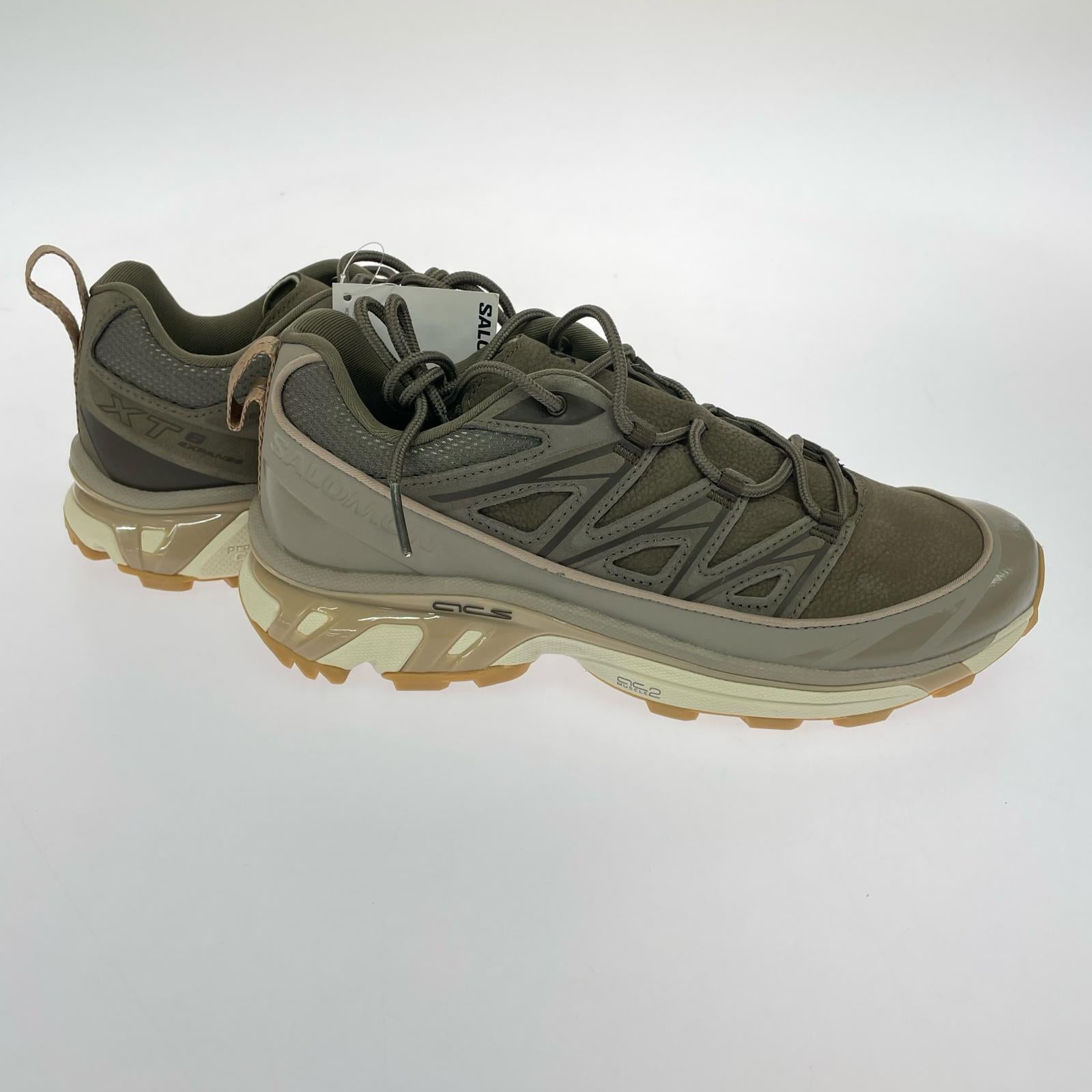 スニーカー SALOMON XT-6 EXPANSE LTR 472949 (27) 27cm (US9 UK8 1/2 EU44) カーキ