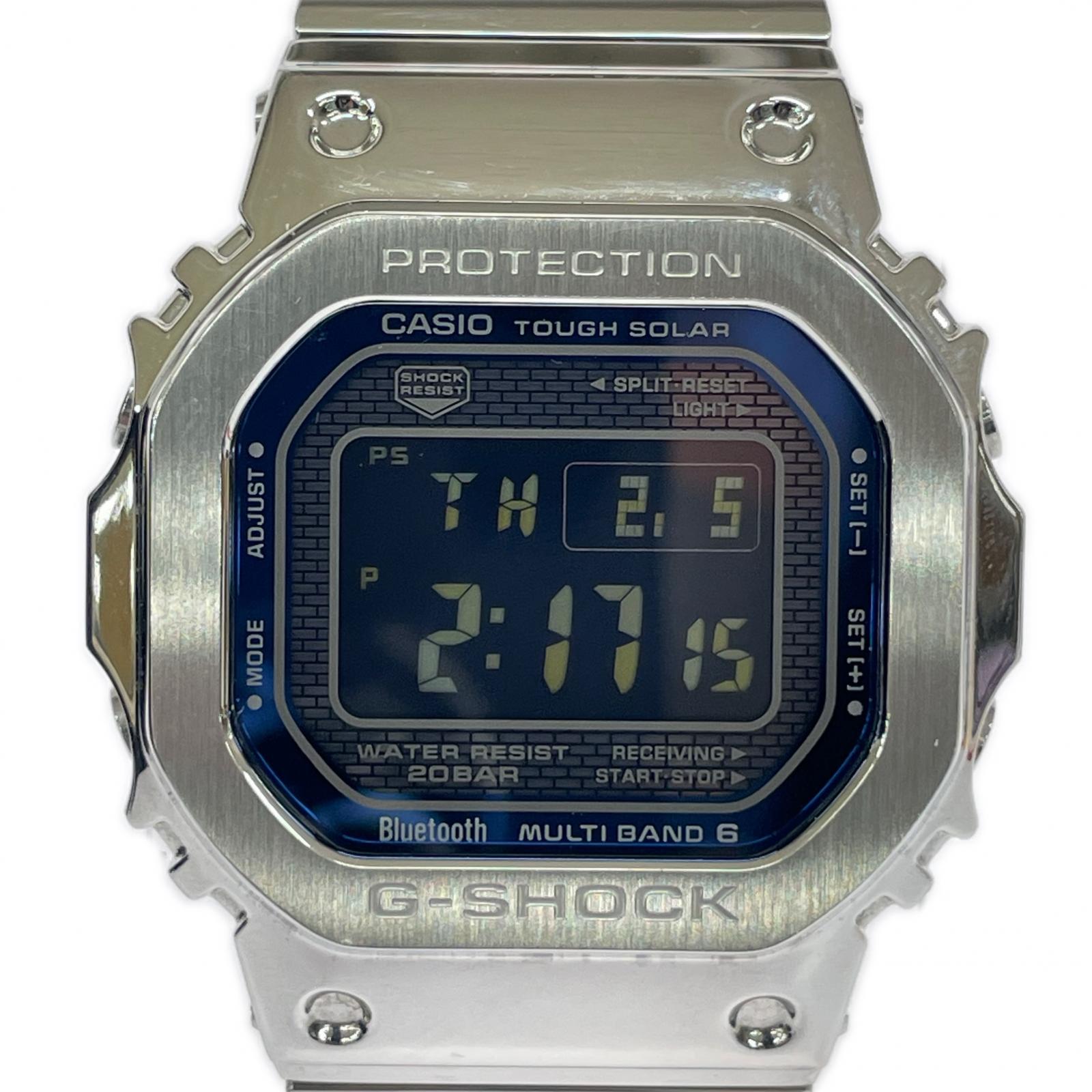 腕時計 G-SHOCK GMW-B5000D-2JF フルメタル 腕時計 シルバー