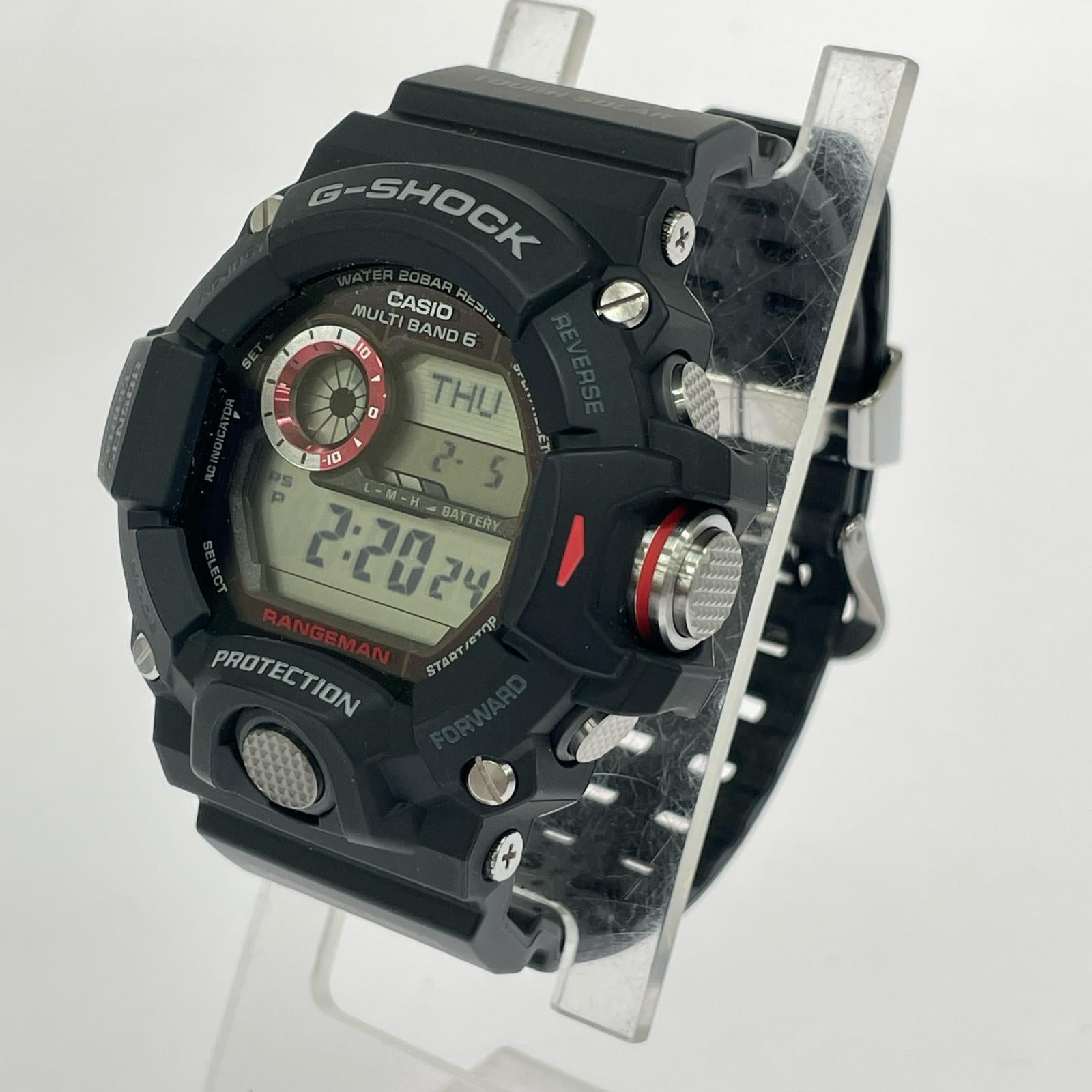 腕時計 G-SHOCK レンジマン GW-9400J-1JF 黒赤