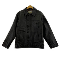レザージャケット DECK HORSE HIDE 茶 (XL) ブラウン