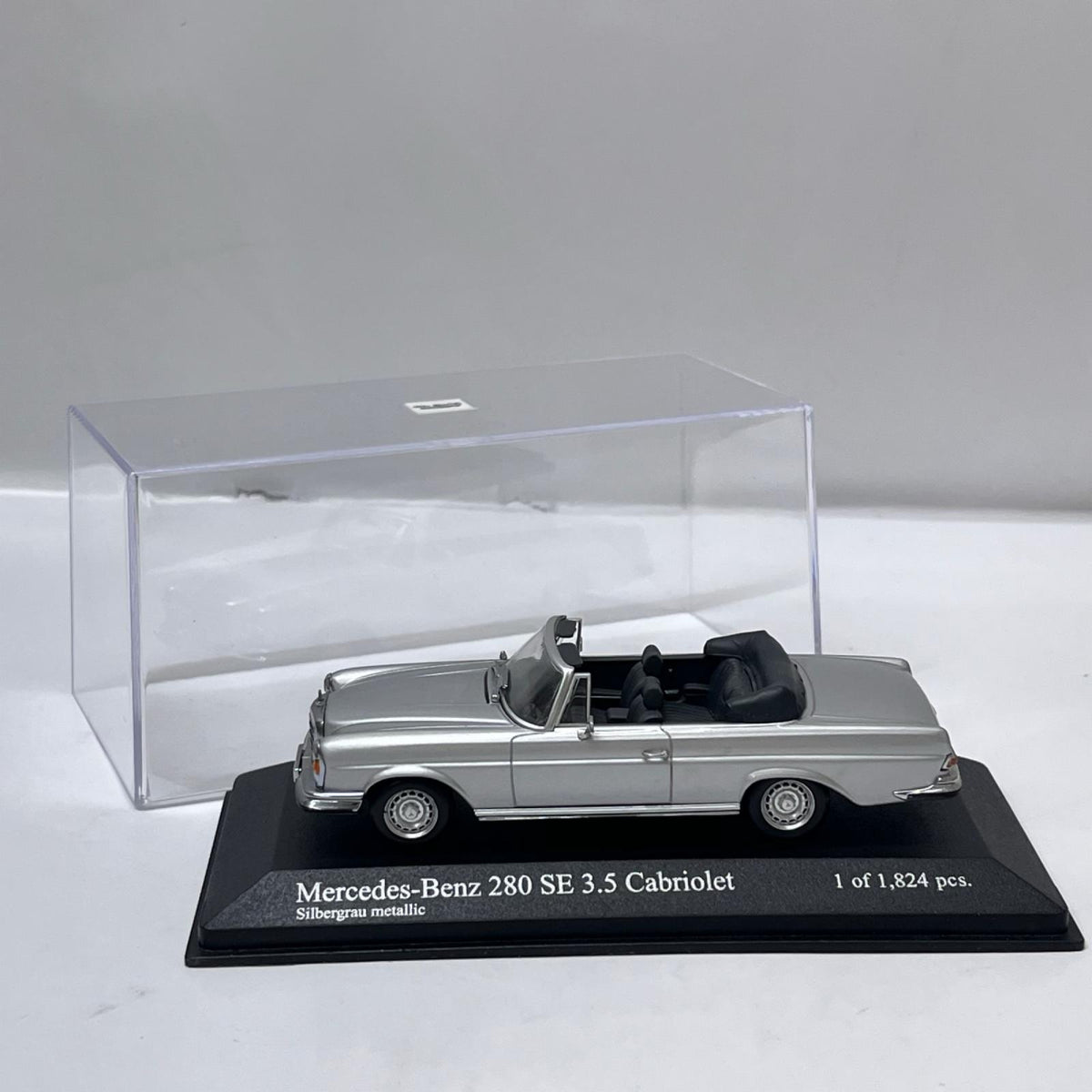 PMA メルセデスベンツ 280 SE カブリオレ 1970 ミニチャンプス 1/43 メルセデス・ベンツ 280SE カブリオレ シルバー MINICHAMPS(ミニチャンプス) スケールカー