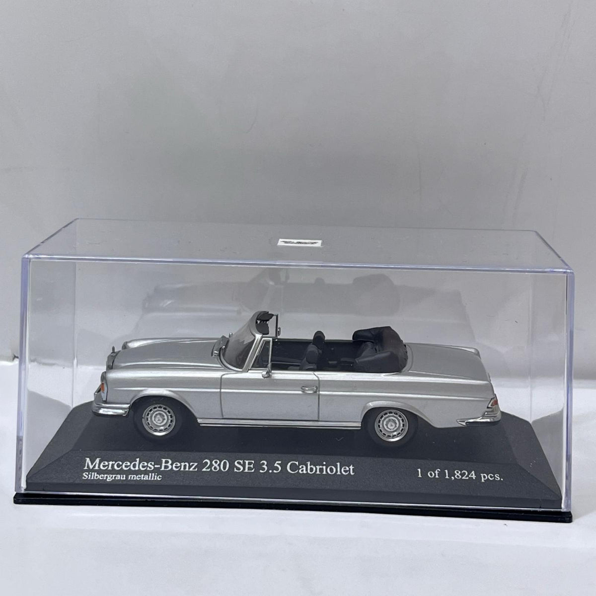 PMA メルセデスベンツ 280 SE カブリオレ 1970 ミニチャンプス 1/43 メルセデス・ベンツ 280SE カブリオレ シルバー MINICHAMPS(ミニチャンプス) スケールカー