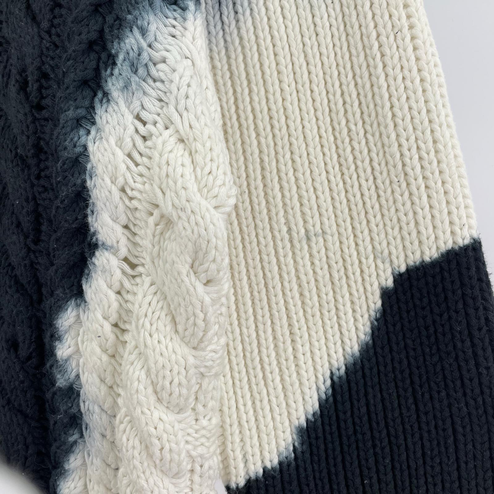 ニット STUSSY Tie Dye Fisherman Sweater フィッシャーマンニット S