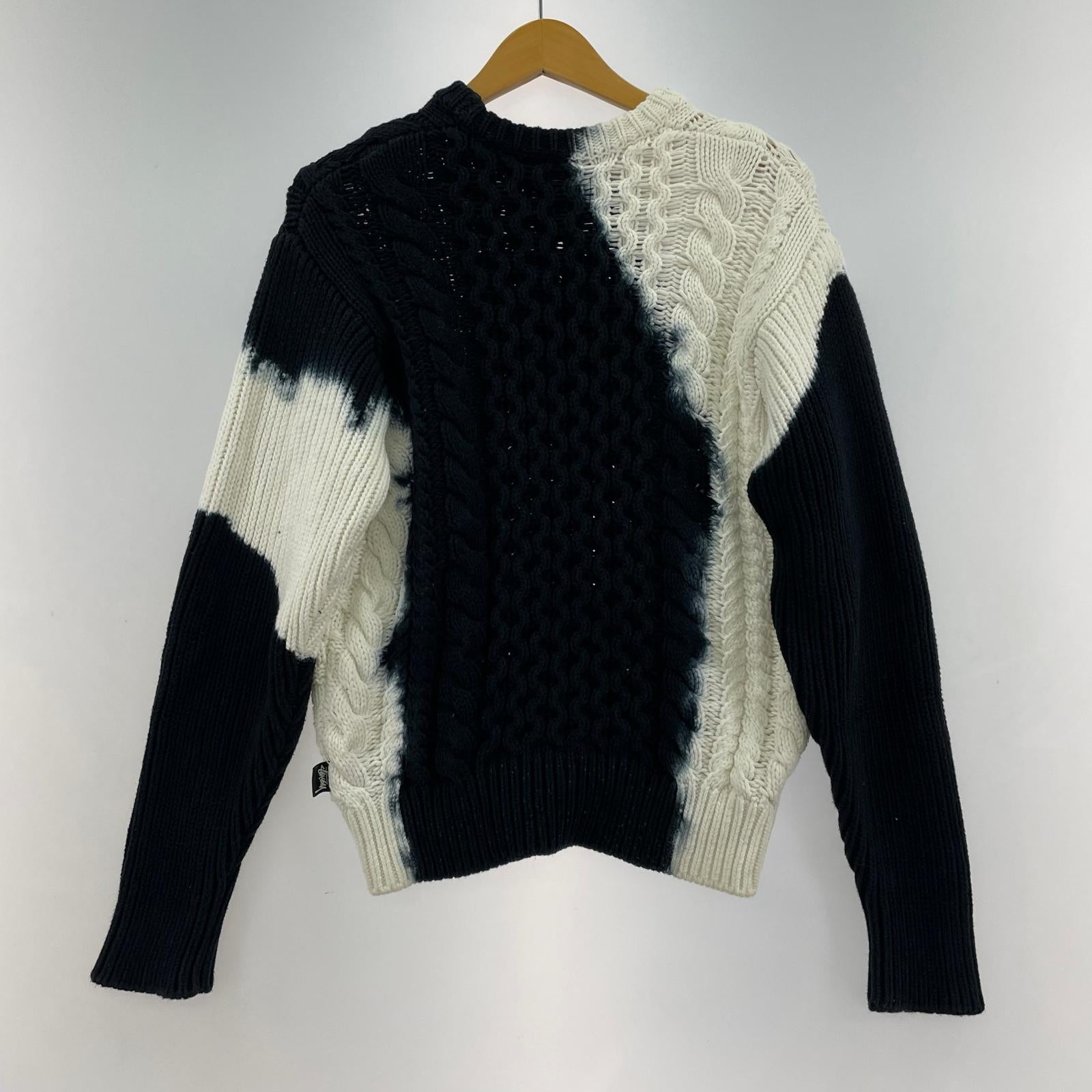 ニット STUSSY Tie Dye Fisherman Sweater フィッシャーマンニット S