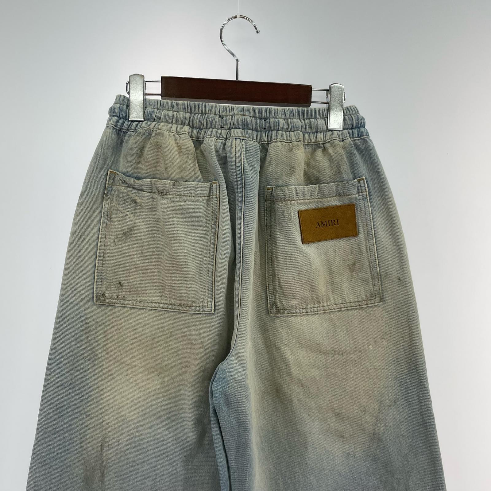 デニムパンツ AMIRI 26SS RELAXES BAGGY JEAN イージーバギーデニム S サックス S