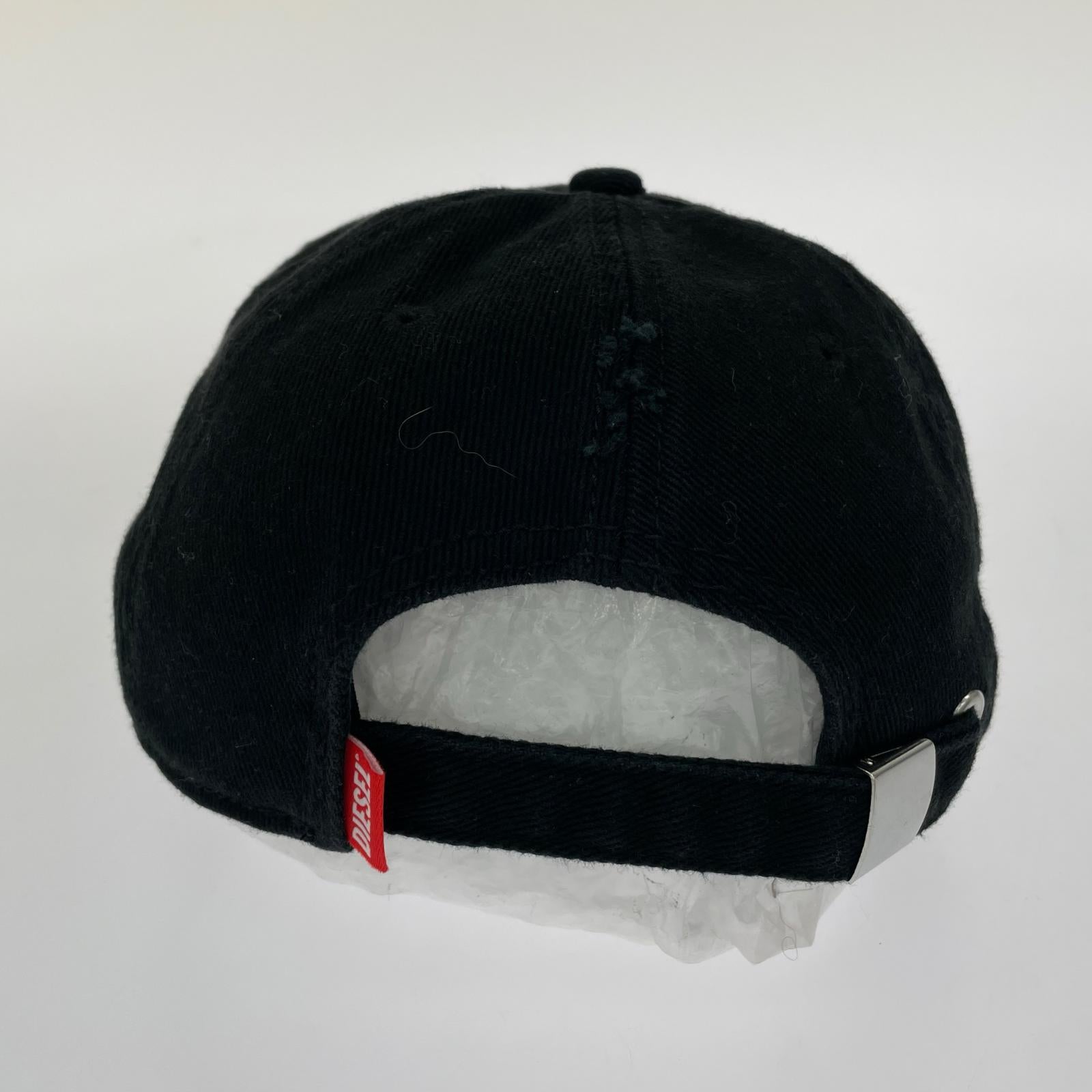 キャップ DIESEL C-BEAST-A1-HAT 6パネルキャップ ブラック ブラック
