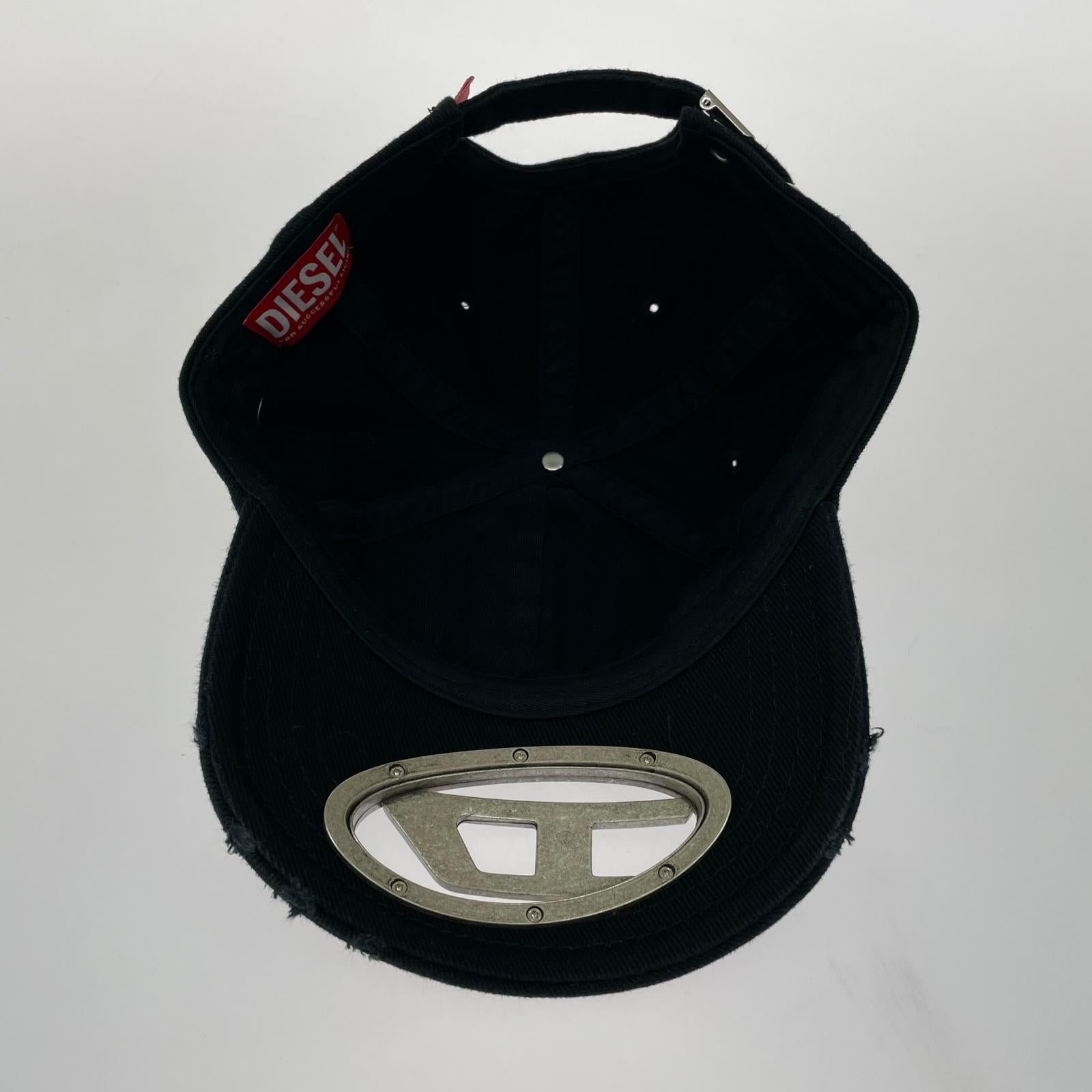 キャップ DIESEL C-BEAST-A1-HAT 6パネルキャップ ブラック ブラック