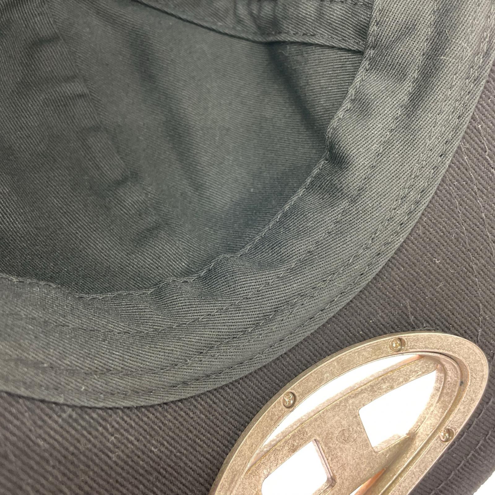 キャップ DIESEL C-BEAST-A1-HAT 6パネルキャップ ブラック ブラック
