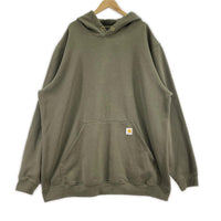 パーカー LOOSE FIT HOODED PULLOVER 緑 (3XL)