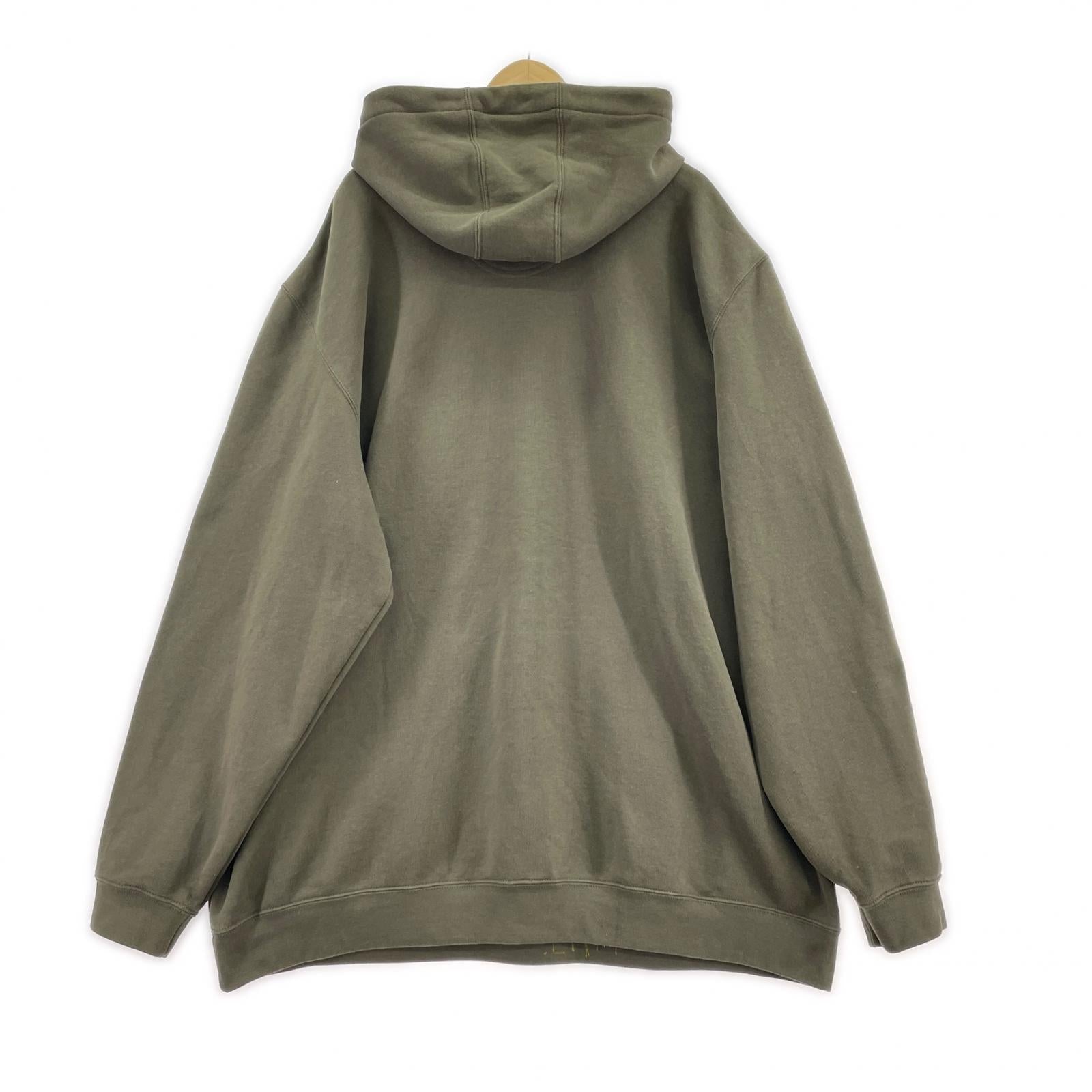 パーカー LOOSE FIT HOODED PULLOVER 緑 (3XL)