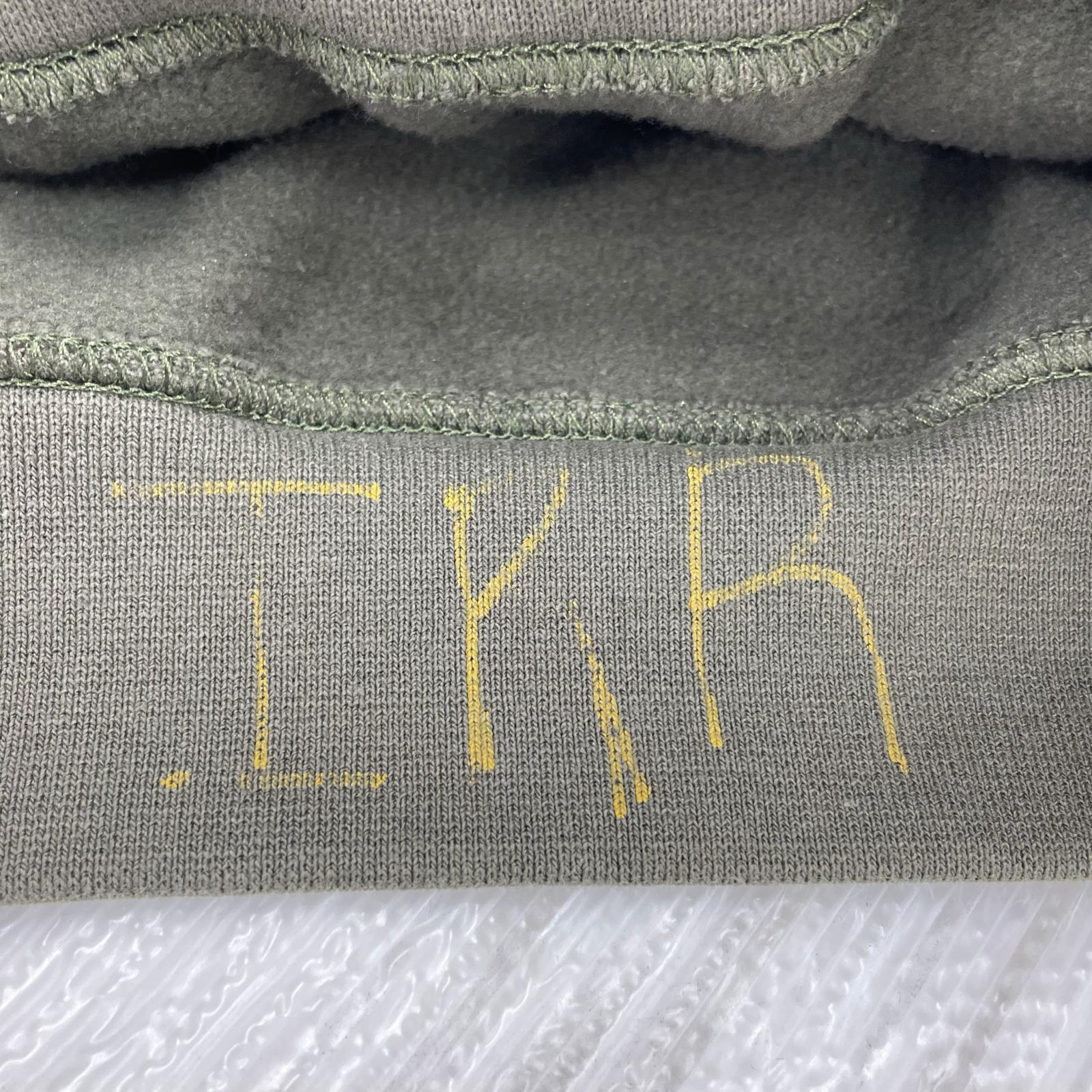 パーカー LOOSE FIT HOODED PULLOVER 緑 (3XL)