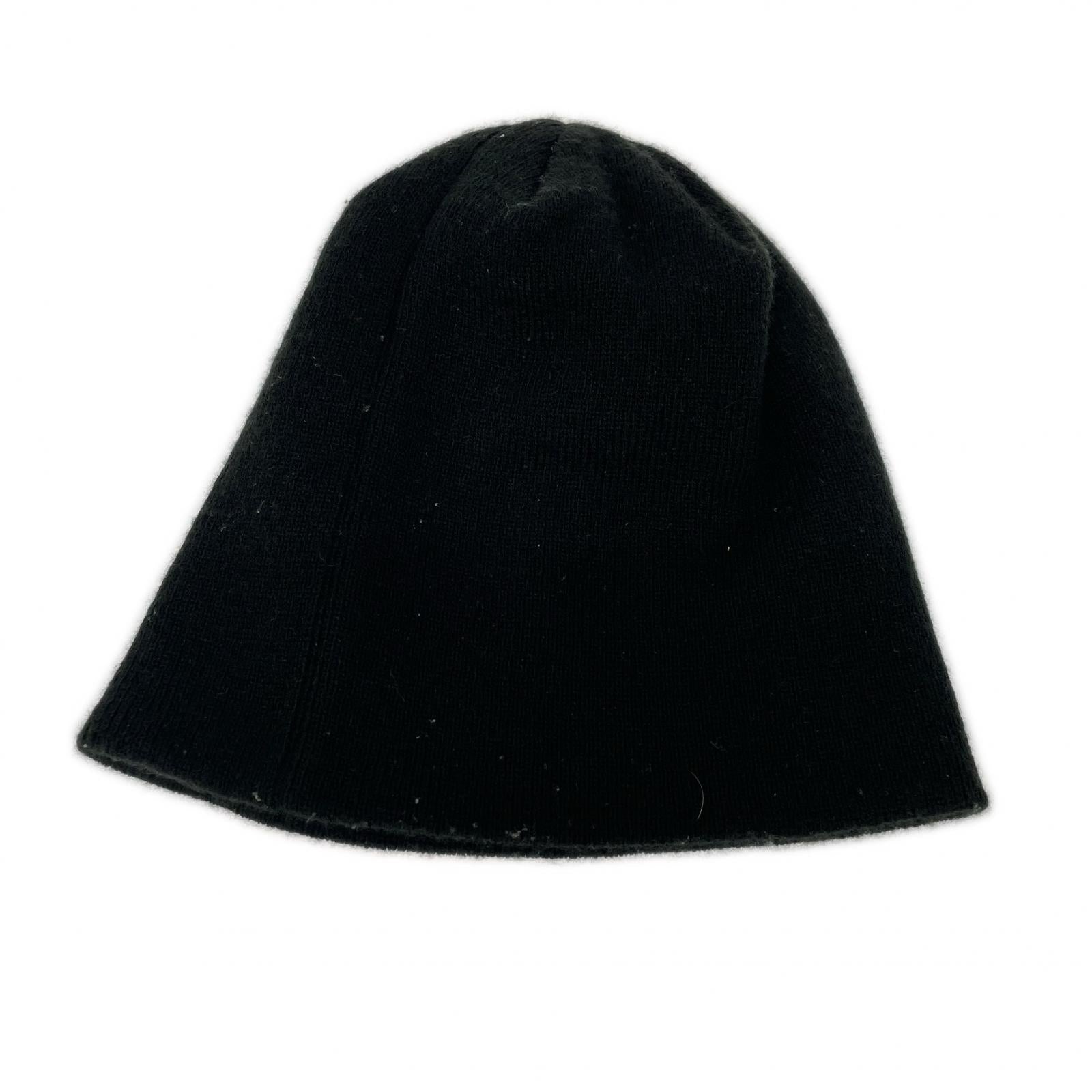 ニットキャップ Embossed Smooth Stock Skullcap Beanie ブラック