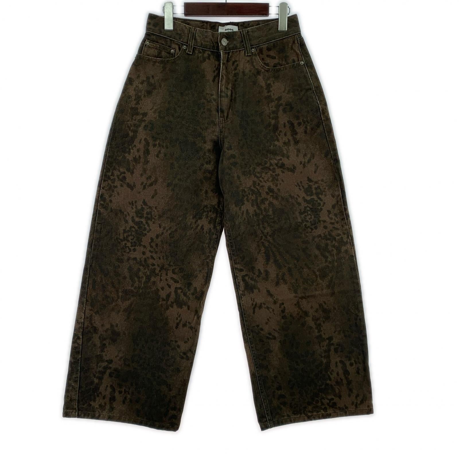 パンツ pink Leopard All-Over Pants M BRW M ブラウン