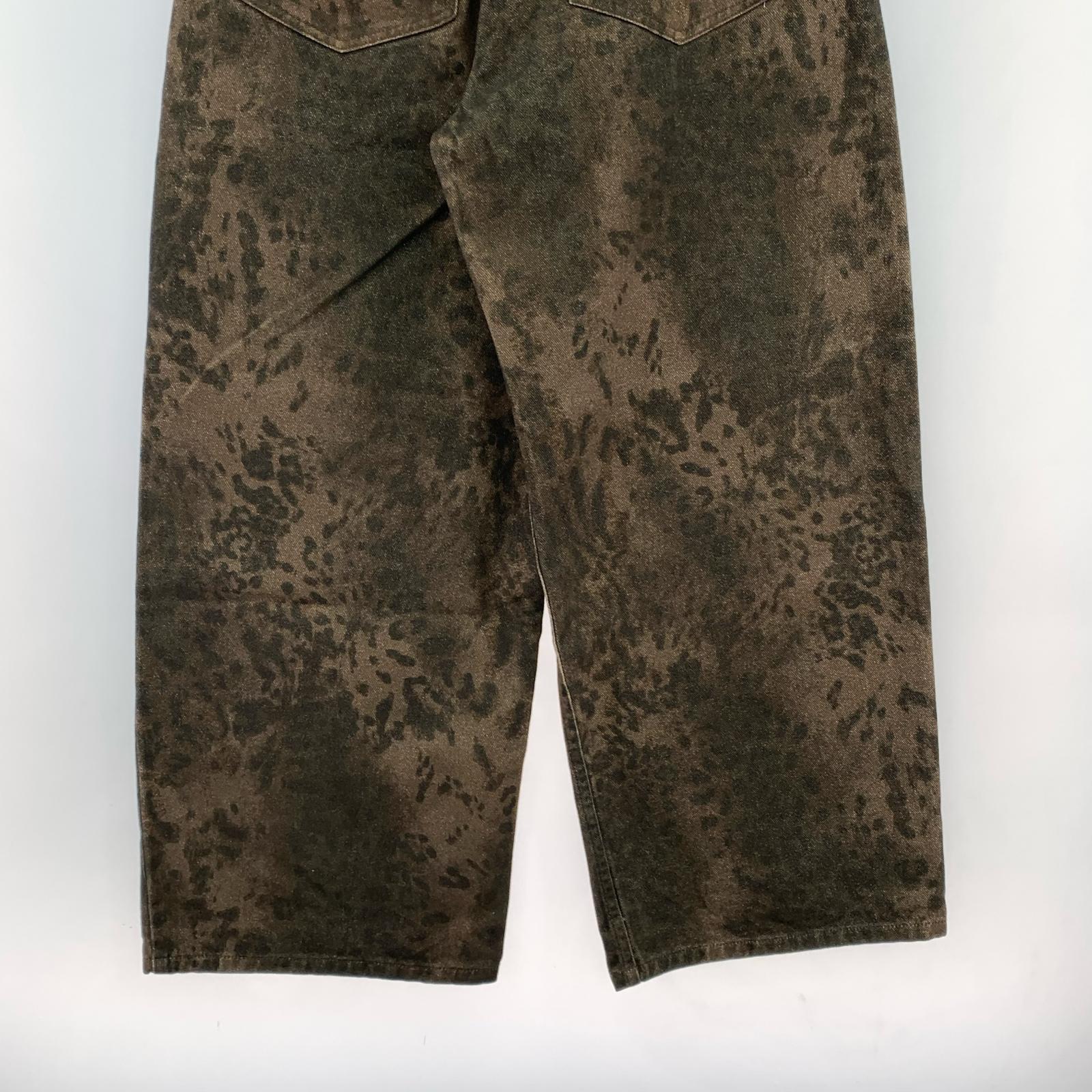 パンツ pink Leopard All-Over Pants M BRW M ブラウン