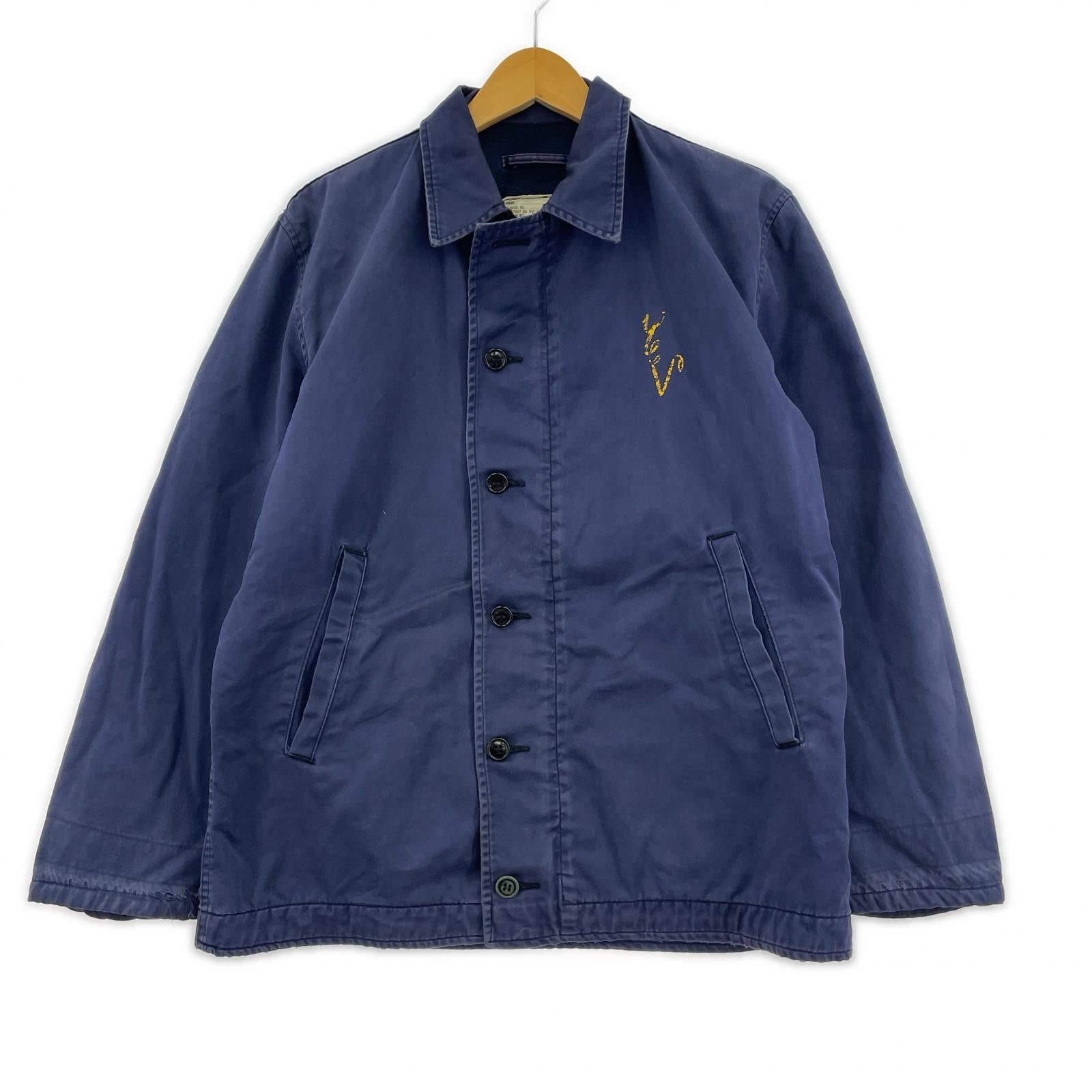 ジャケット 60s U.S.NAVY UTILITY JACKET (40) 40 ネイビー