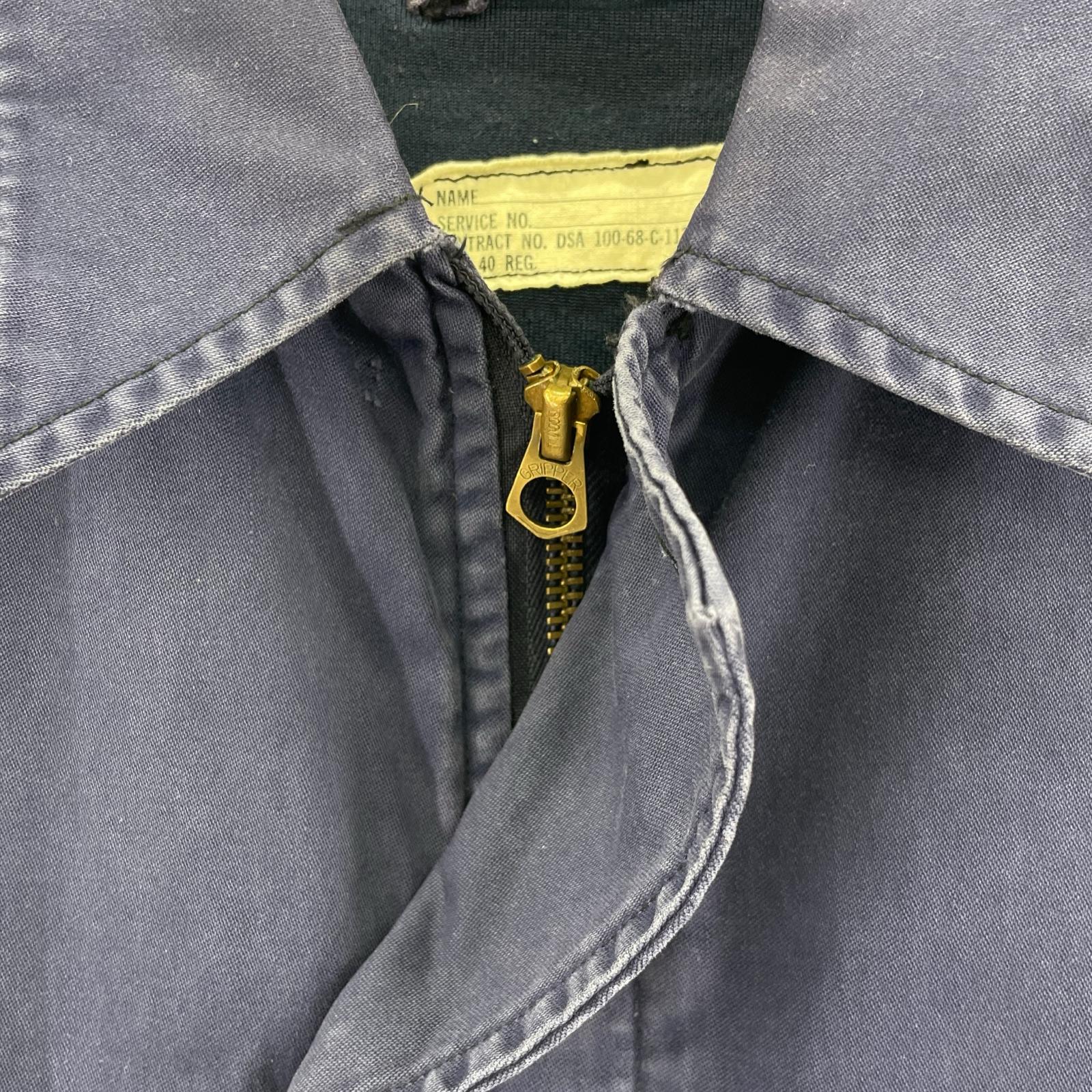 ジャケット 60s U.S.NAVY UTILITY JACKET (40) 40 ネイビー