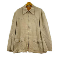 ジャケット 50s~60s TALON コーデュロイ ジャケット ベージュ
