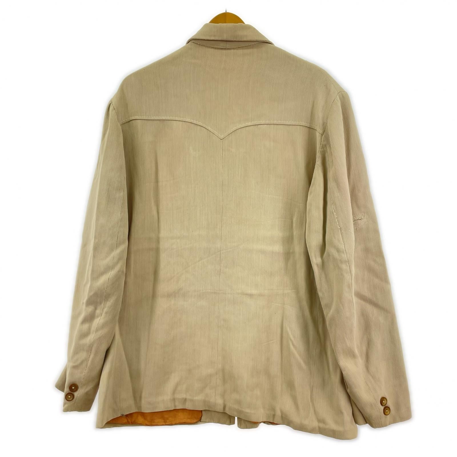 ジャケット 50s~60s TALON コーデュロイ ジャケット ベージュ
