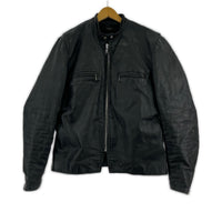 レザージャケット 60s~70s Brooks ライナー シングル ライダース (42) 42 ブラック
