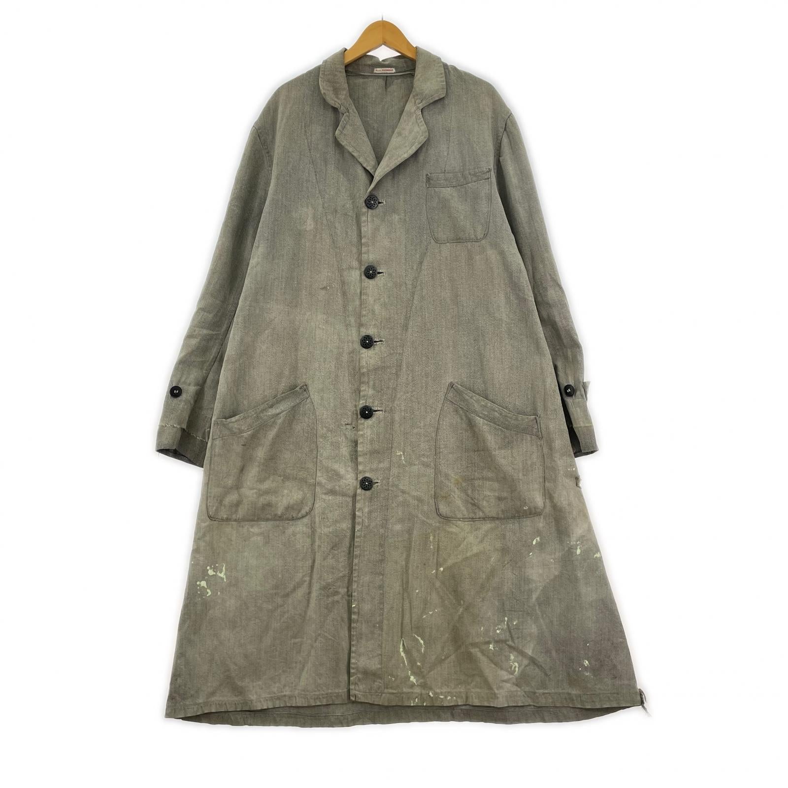 ジャケット 40s ユーロ アトリエコート ごま塩 グレー