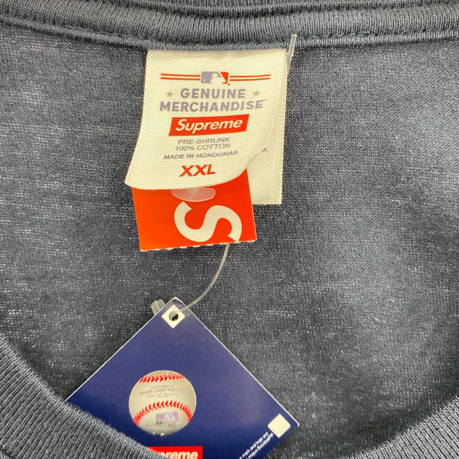 半袖Tシャツ Supreme 25AW MLB Teams Tee NY Navy XXL 紺