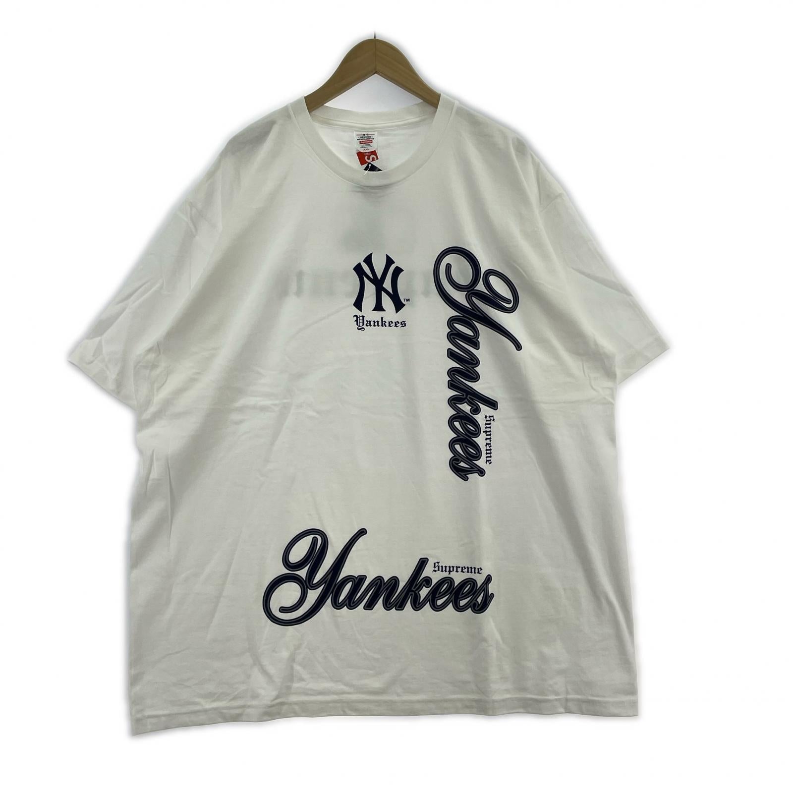 半袖Tシャツ Supreme 25AW MLB Teams Tee NY White XXL 白 ホワイト