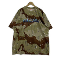 半袖Tシャツ Supreme 25AW Tag Tee Chocolate Chip Camo XXL チョコチップカモ ブラウン