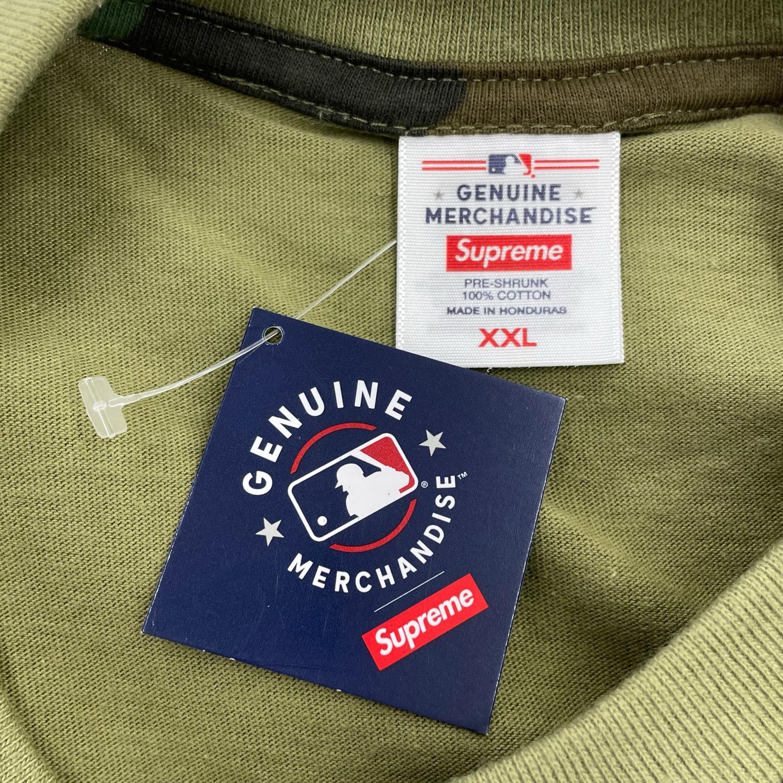 半袖Tシャツ Supreme 25AW MLB Teams Tee White Sox Camo XXL カモ