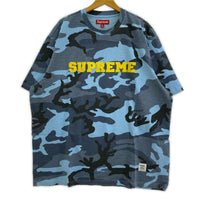 半袖Tシャツ Supreme 25AW Collegiate Applique S/S Top Camo XXL 青
