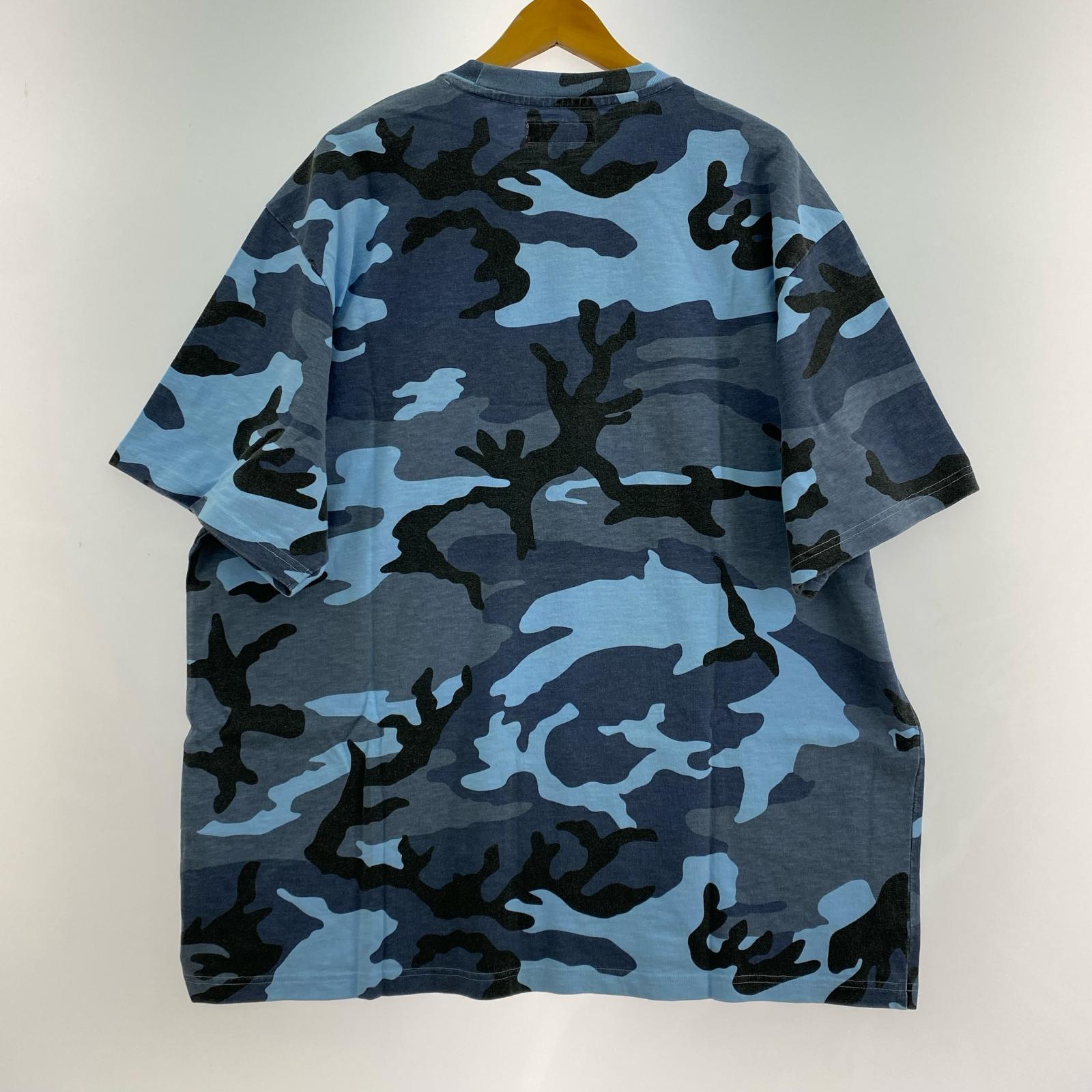 半袖Tシャツ Supreme 25AW Collegiate Applique S/S Top Camo XXL 青