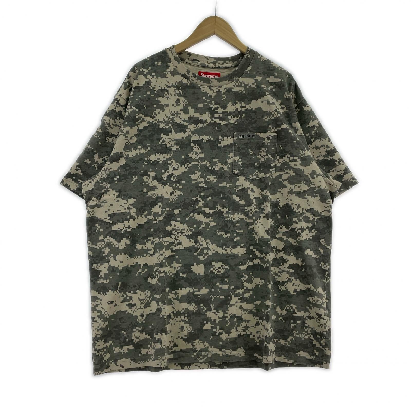 半袖Tシャツ Supreme 25AW S/S Pocket Tee Digital Camo XXL デジカモ