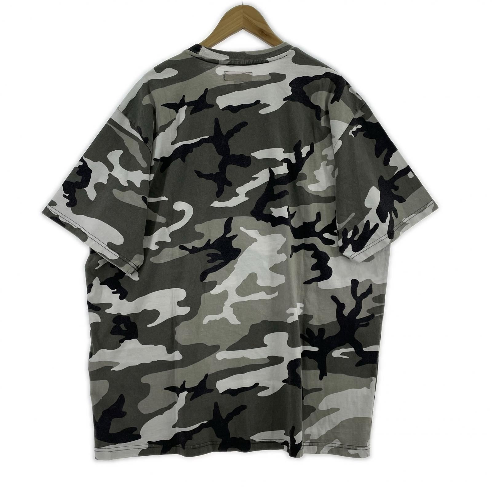 半袖Tシャツ Supreme 25AW Washed S/S Top Snow Camo XXL グレー