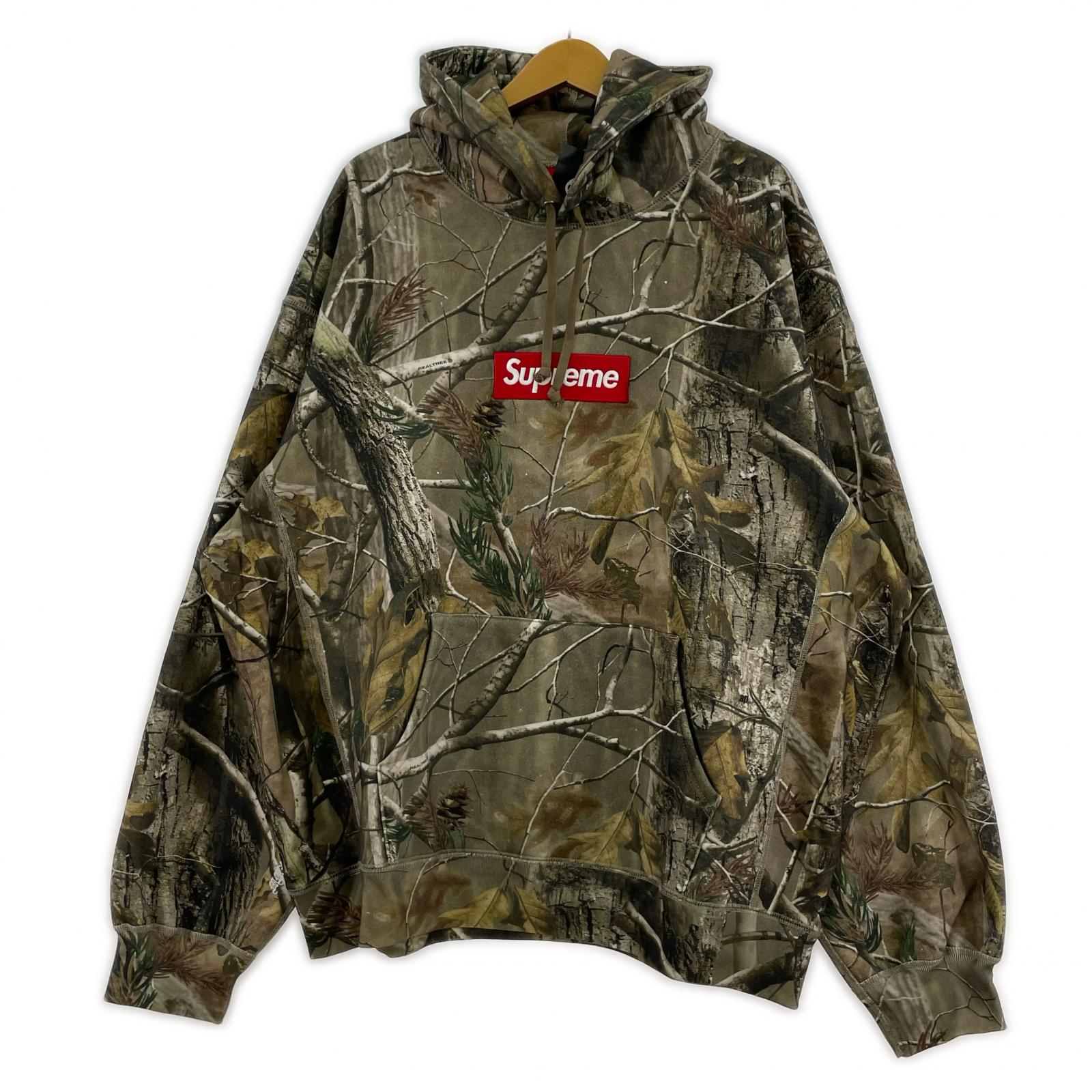 パーカー Supreme 25AW Box Logo Hooded Sweatshirt Realtree XXL リアルツリー ブラウン