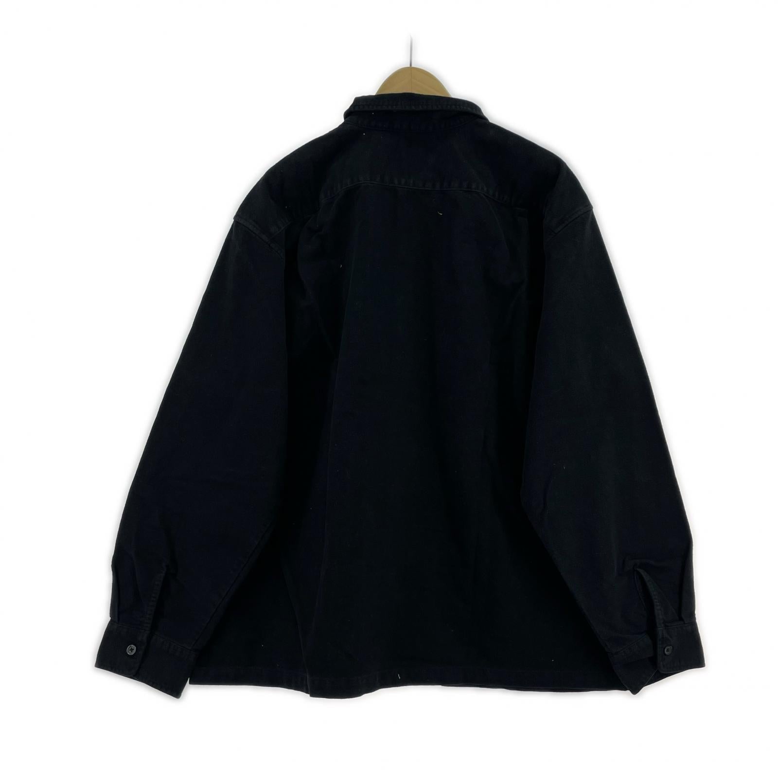 長袖シャツ Supreme 25AW Flannel Pajama Shirt フランネルシャツ XL 黒 ブラック