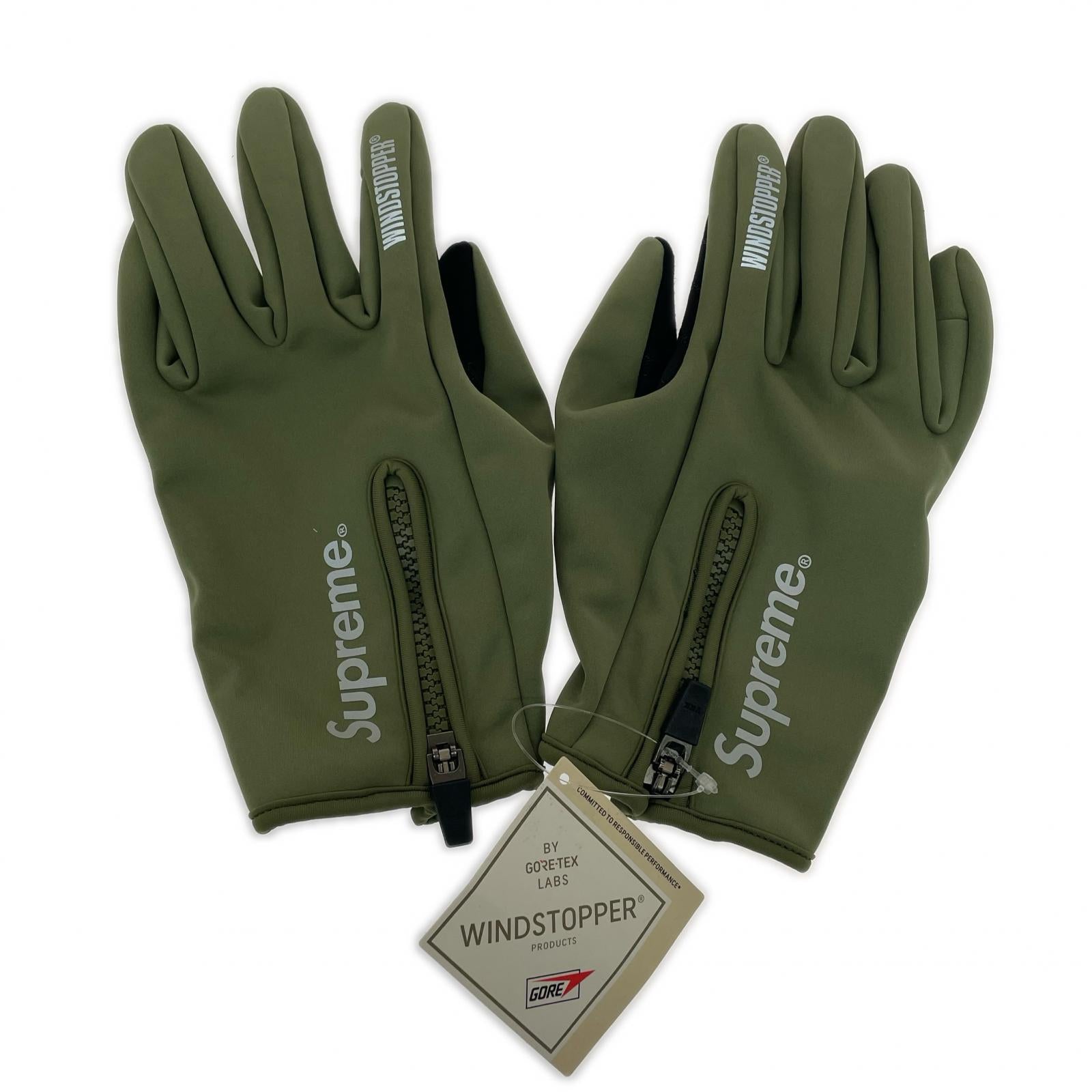 その他アクセサリー Supreme 25AW WINDSTOPPER Zip Gloves Olive