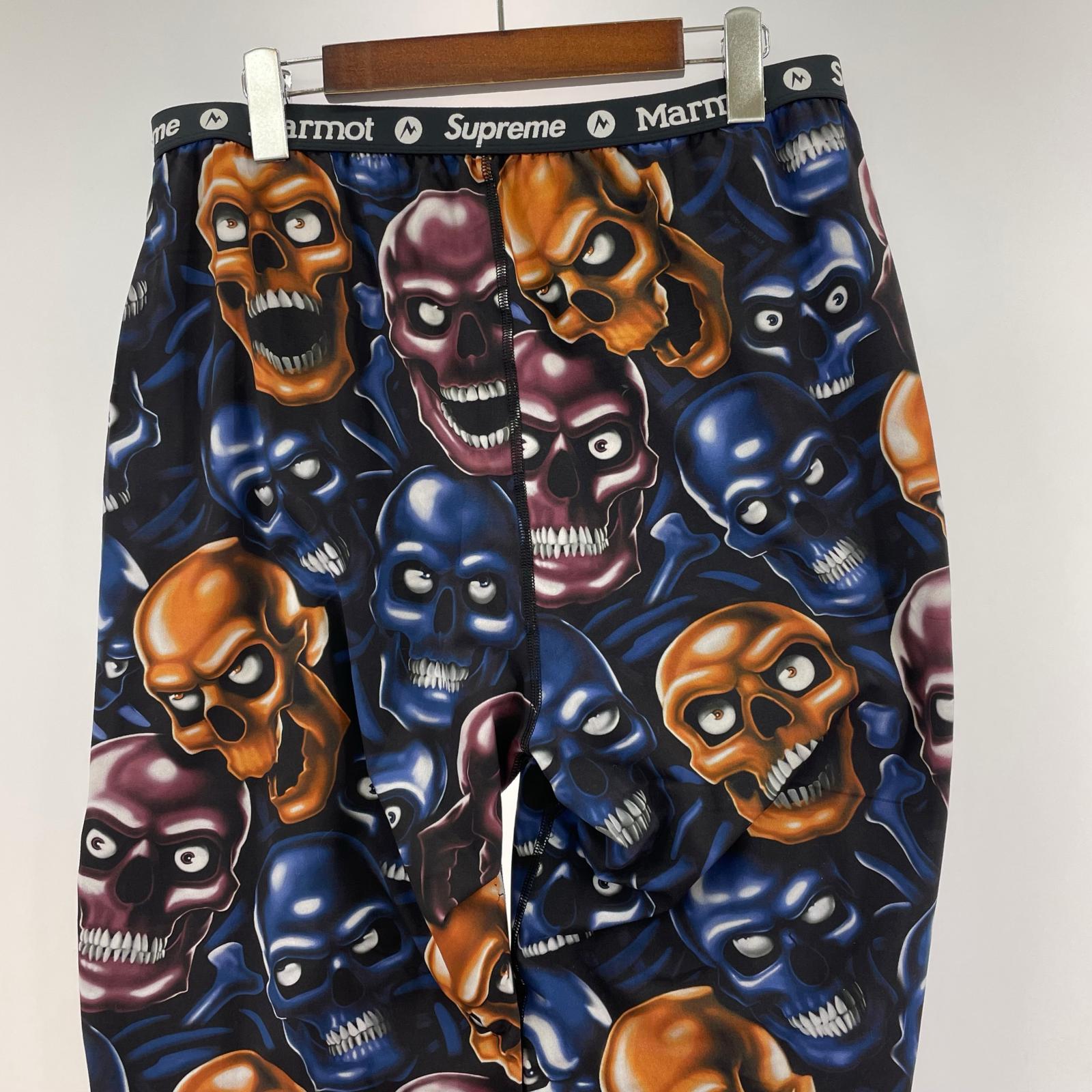 その他ボトムス Supreme×Marmot 25AW Base Layer Pant Skull Pile XL