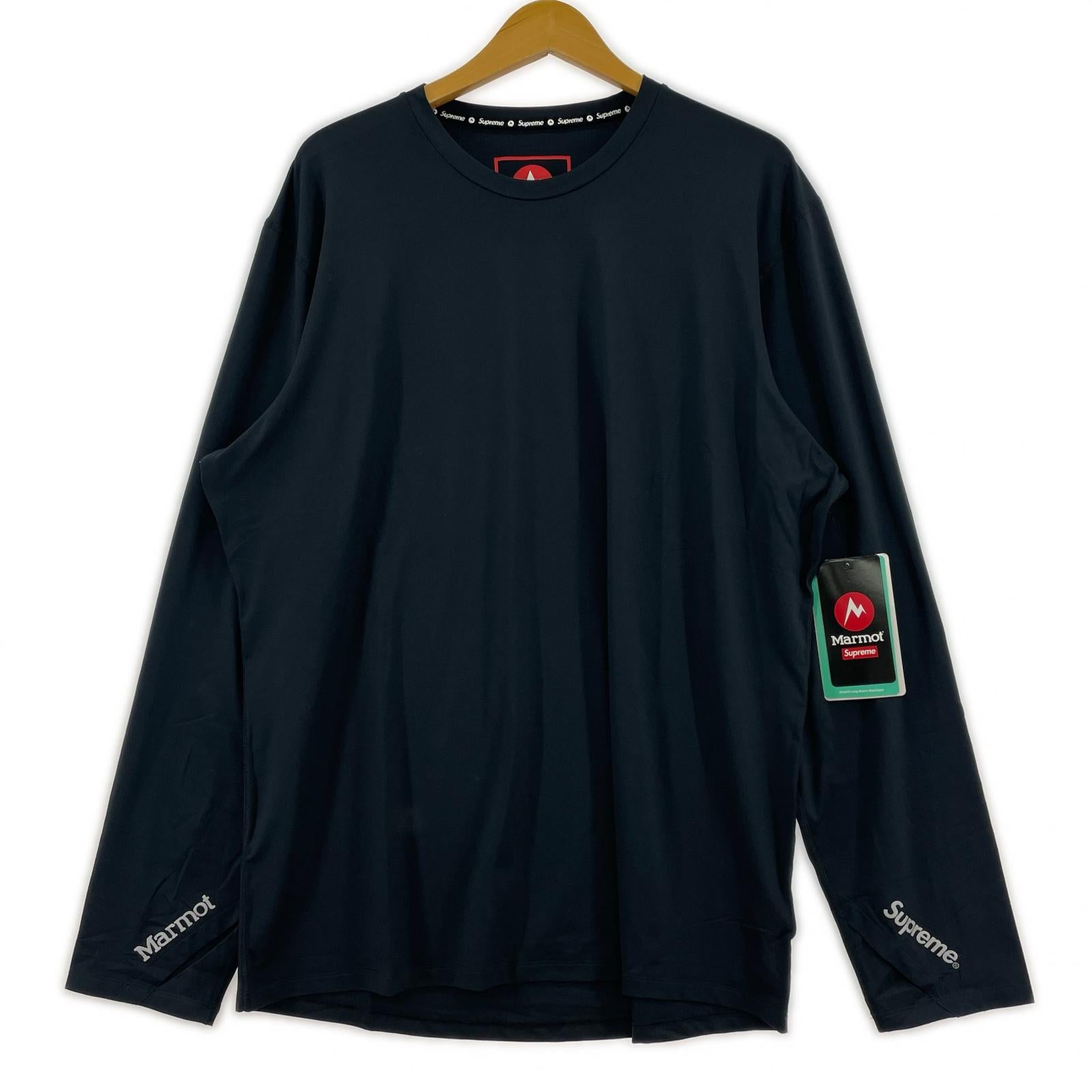 長袖Tシャツ Supreme×Marmot 25AW Base Layer L/S Top XXL 黒 ブラック