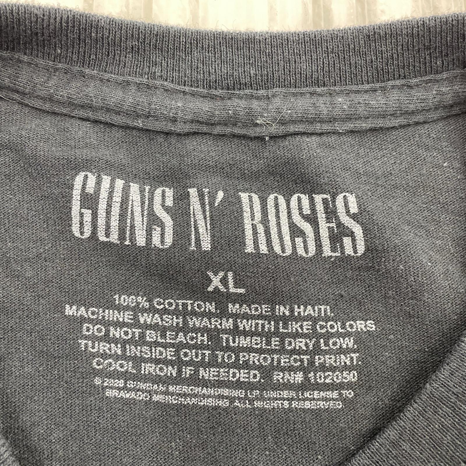 半袖Tシャツ KITH VINTAGE GUNS N' ROSES 2025 プリントTee XL 黒 ブラック