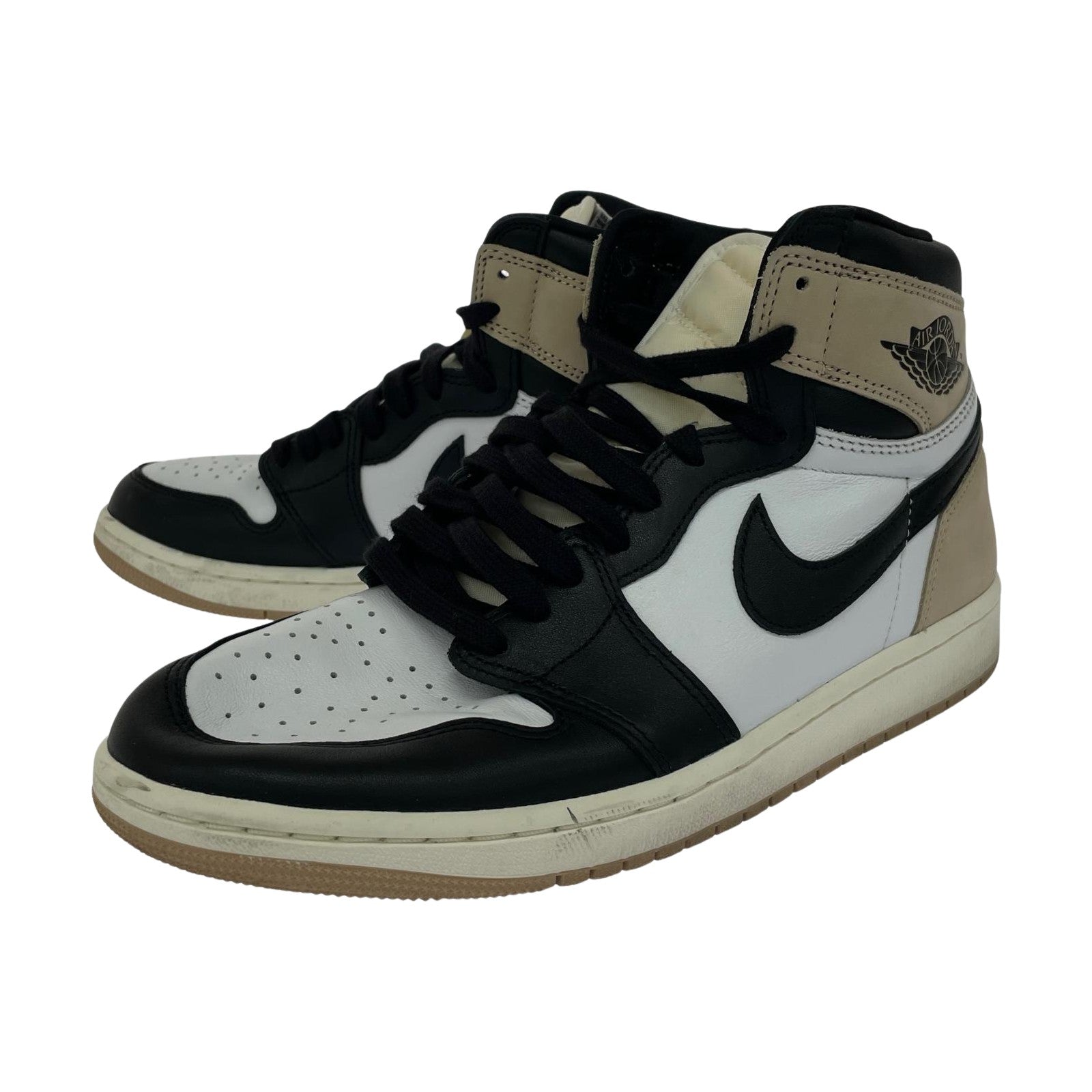 スニーカー WMNS AJ1 RETRO HIGH OG Latte 27.5cm 27.5cm (US9 1/2 UK9 EU45) ホワイト