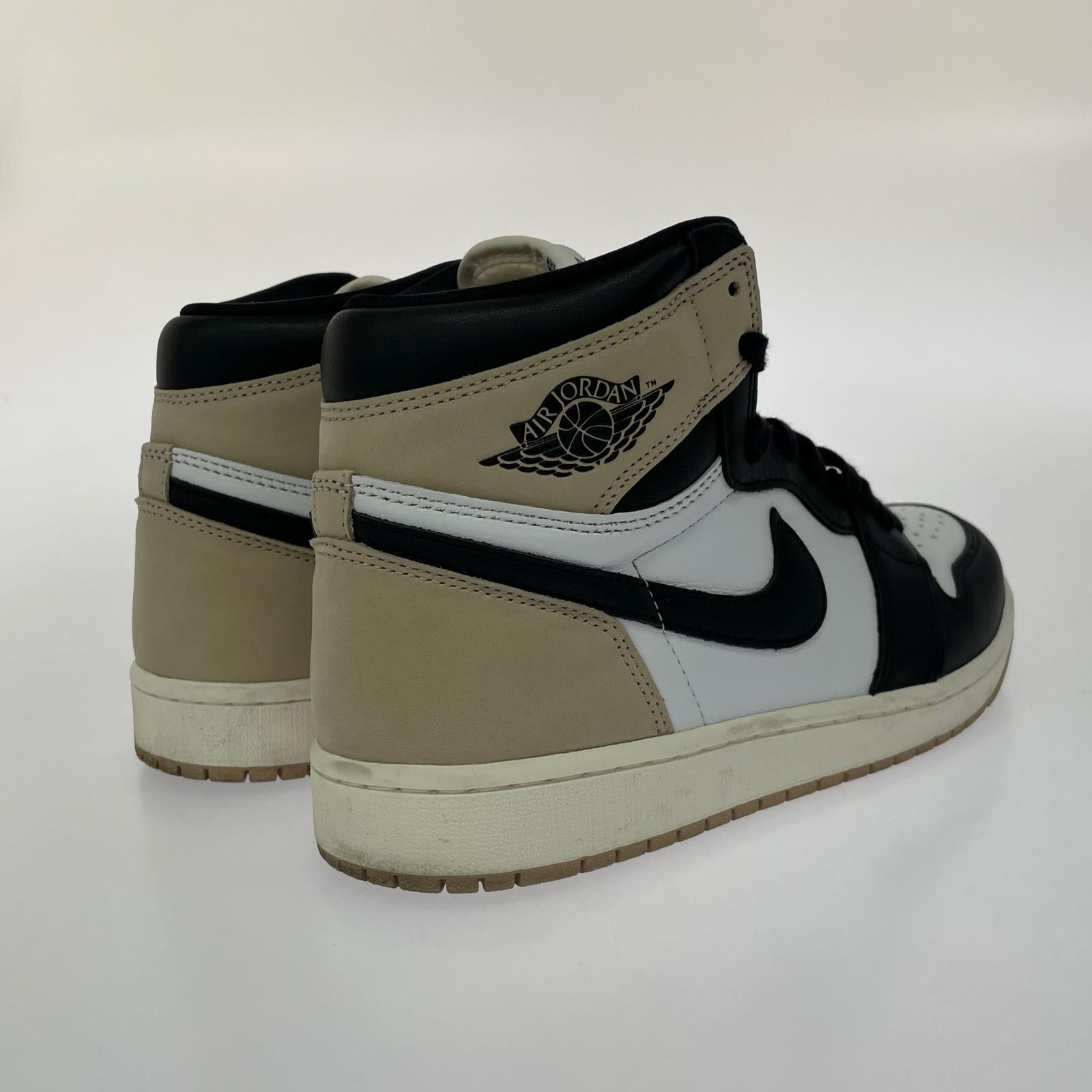 スニーカー WMNS AJ1 RETRO HIGH OG Latte 27.5cm 27.5cm (US9 1/2 UK9 EU45) ホワイト