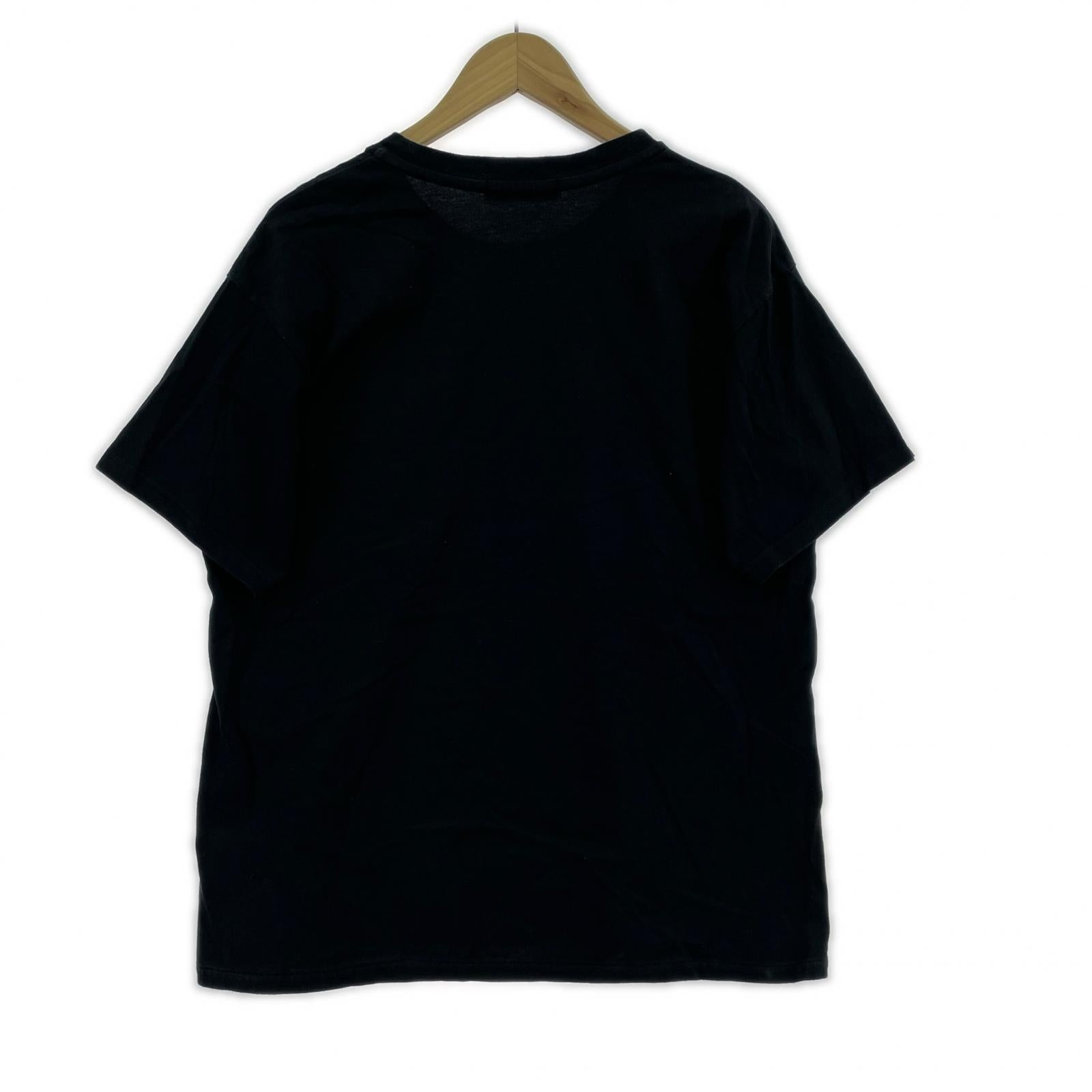 半袖Tシャツ JUX9802 ポケットTシャツ 刺繍 黒(2) 2 ブラック