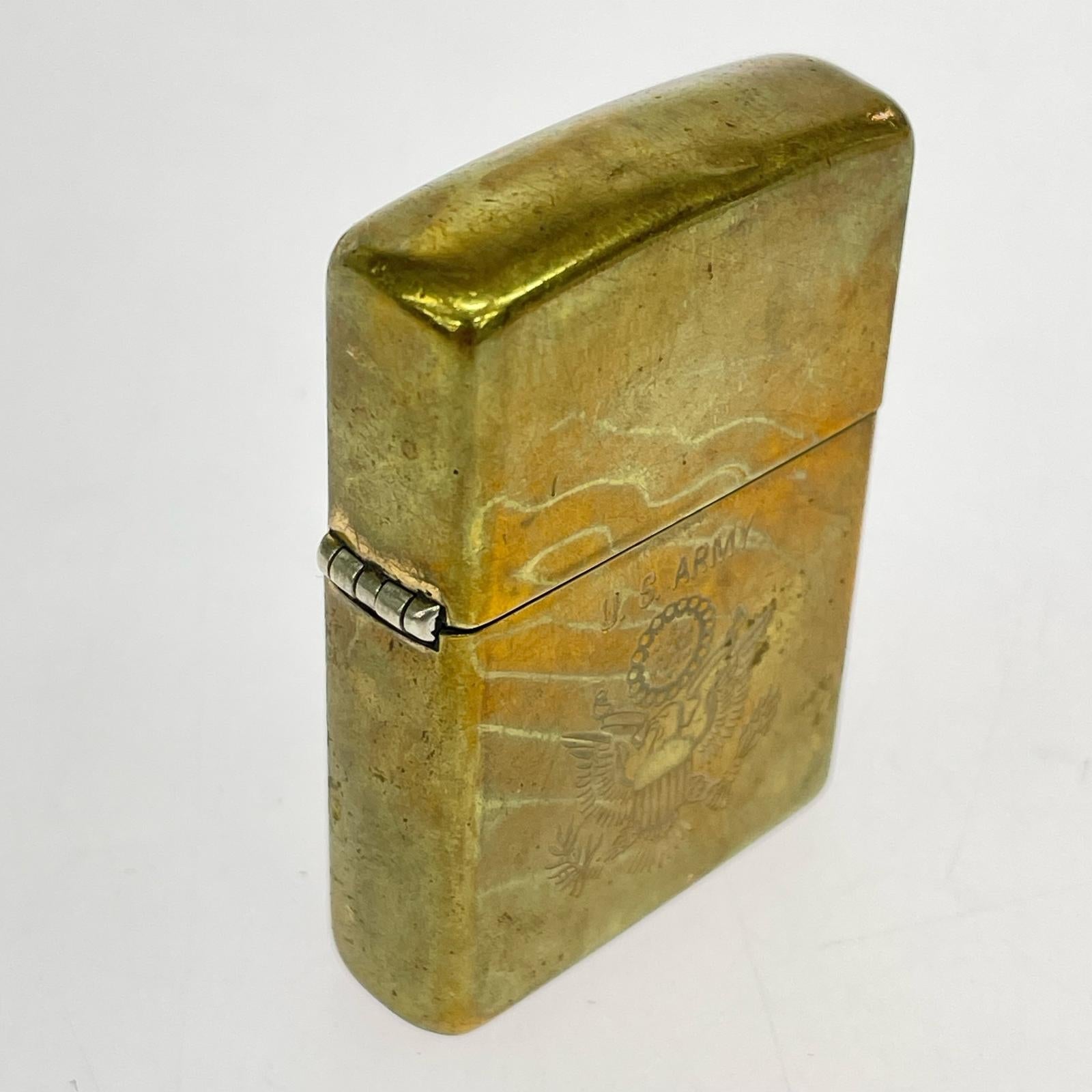 ライター ZIPPO 90年製 1932 US ARMY ゴールド