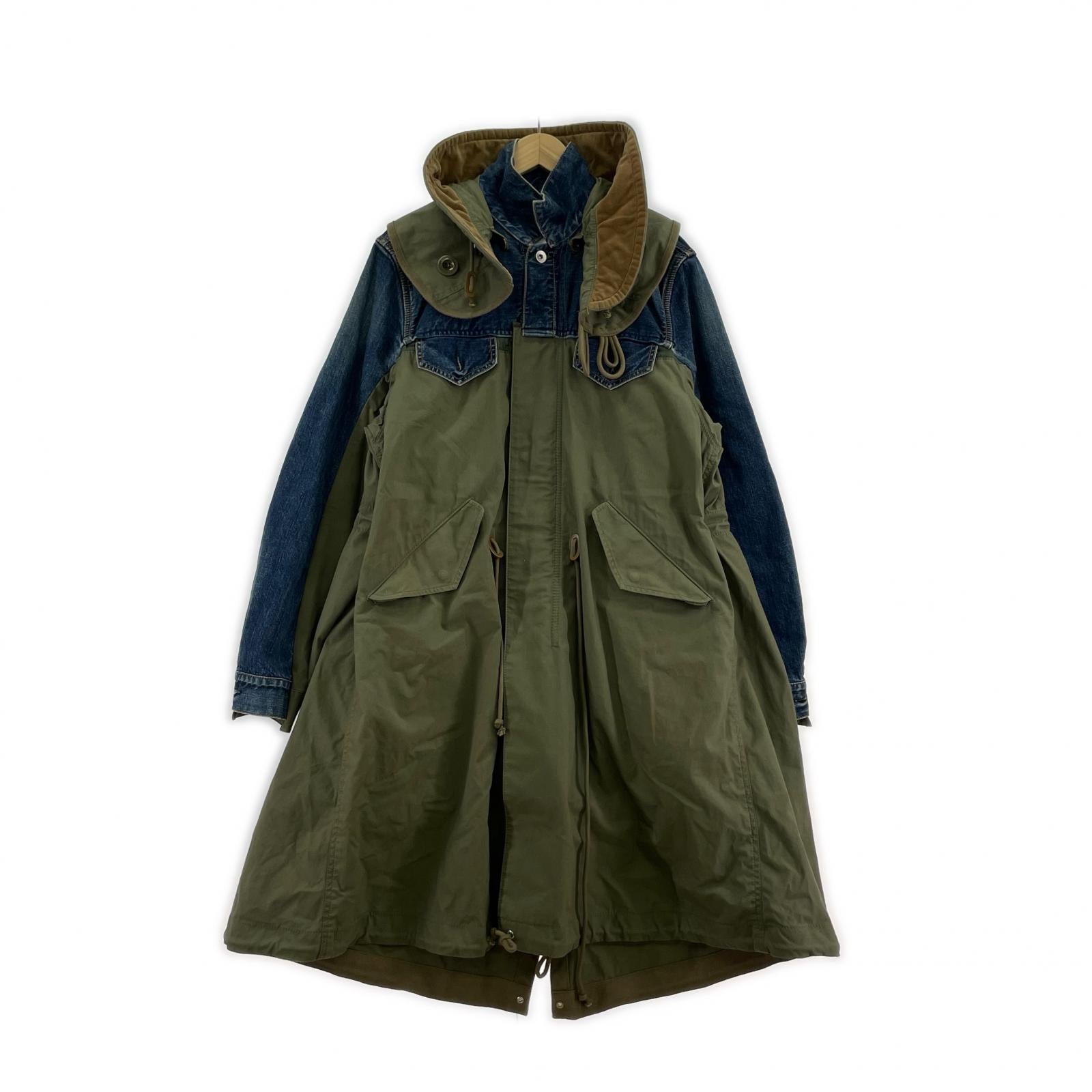 その他アウター 19FW デニムドッキングモッズコート 1