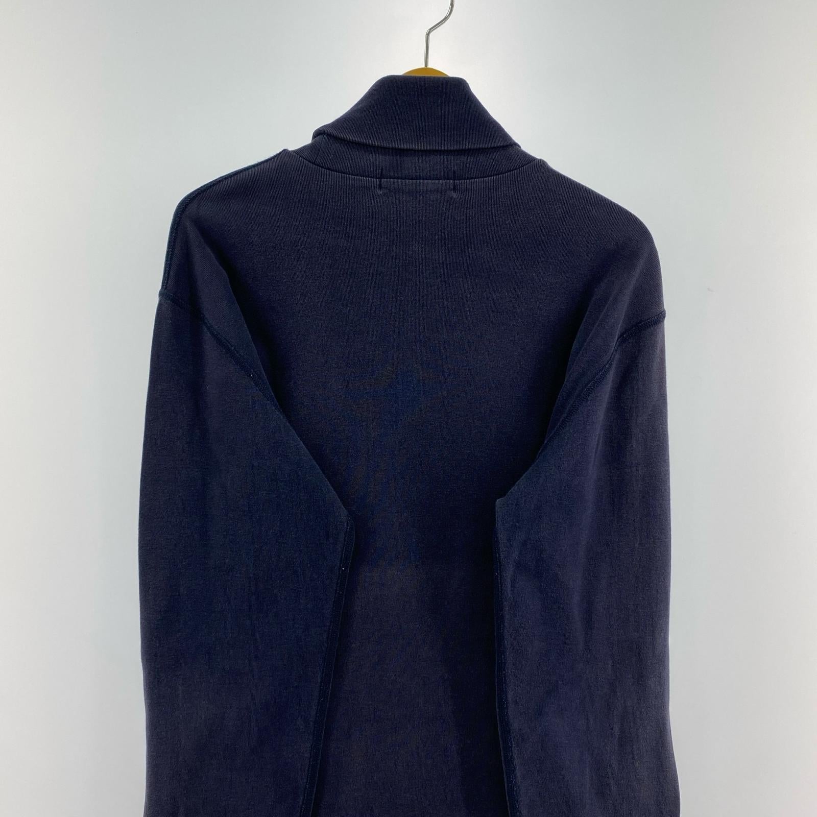 スウェット 90s POLO SPORTS US NAVY タートルネック ネイビー(L) L ネイビー